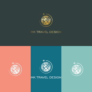 Diseño de Logo por creativziner para MK Travel Design | Diseño: #33360456