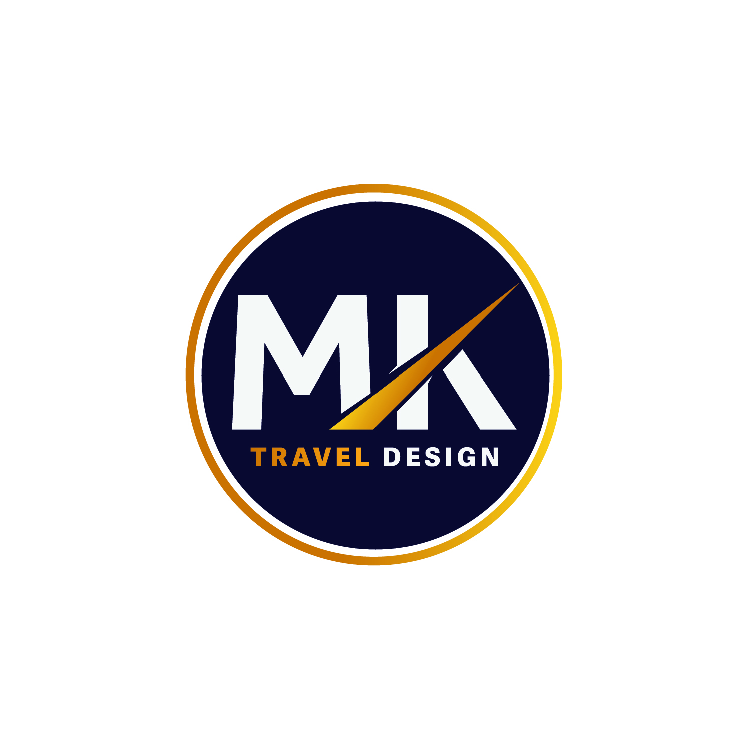 Logo Design by mahmoudshahin for MK Travel Design | Design #33356664