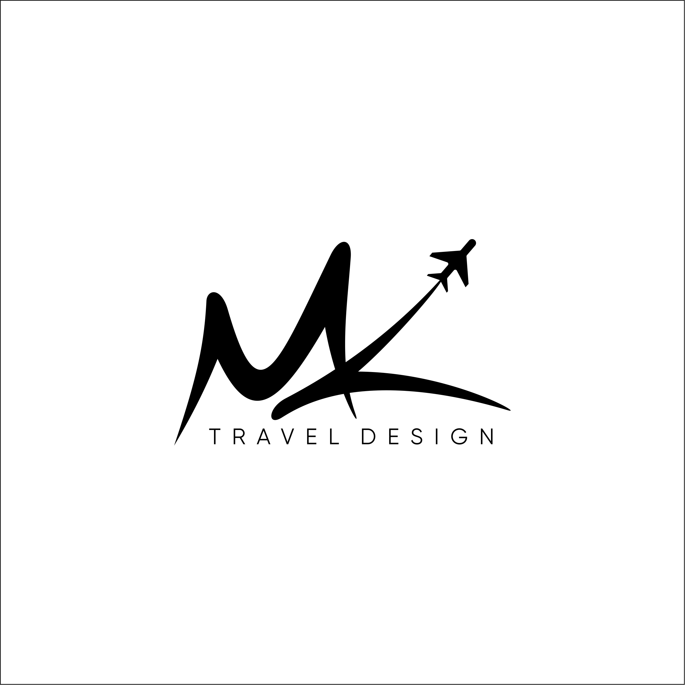 Logo Design by Chandra AS for MK Travel Design | Design #33351796