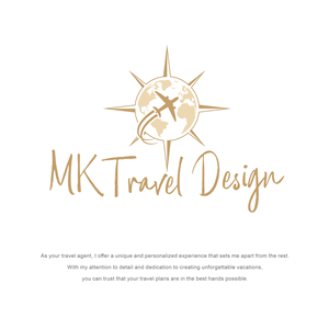 Diseño de Logo por Chandra AS para MK Travel Design | Diseño: #33378785