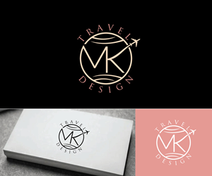 Logo Design by Ansh Design for MK Travel Design | Design: #33329609