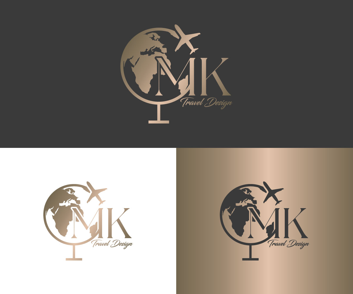 Logo Design by Ansh Design for MK Travel Design | Design #33329613