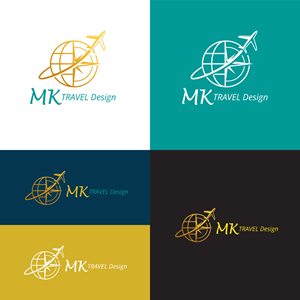 Diseño de Logo por Aldan Design para MK Travel Design | Diseño: #33372726