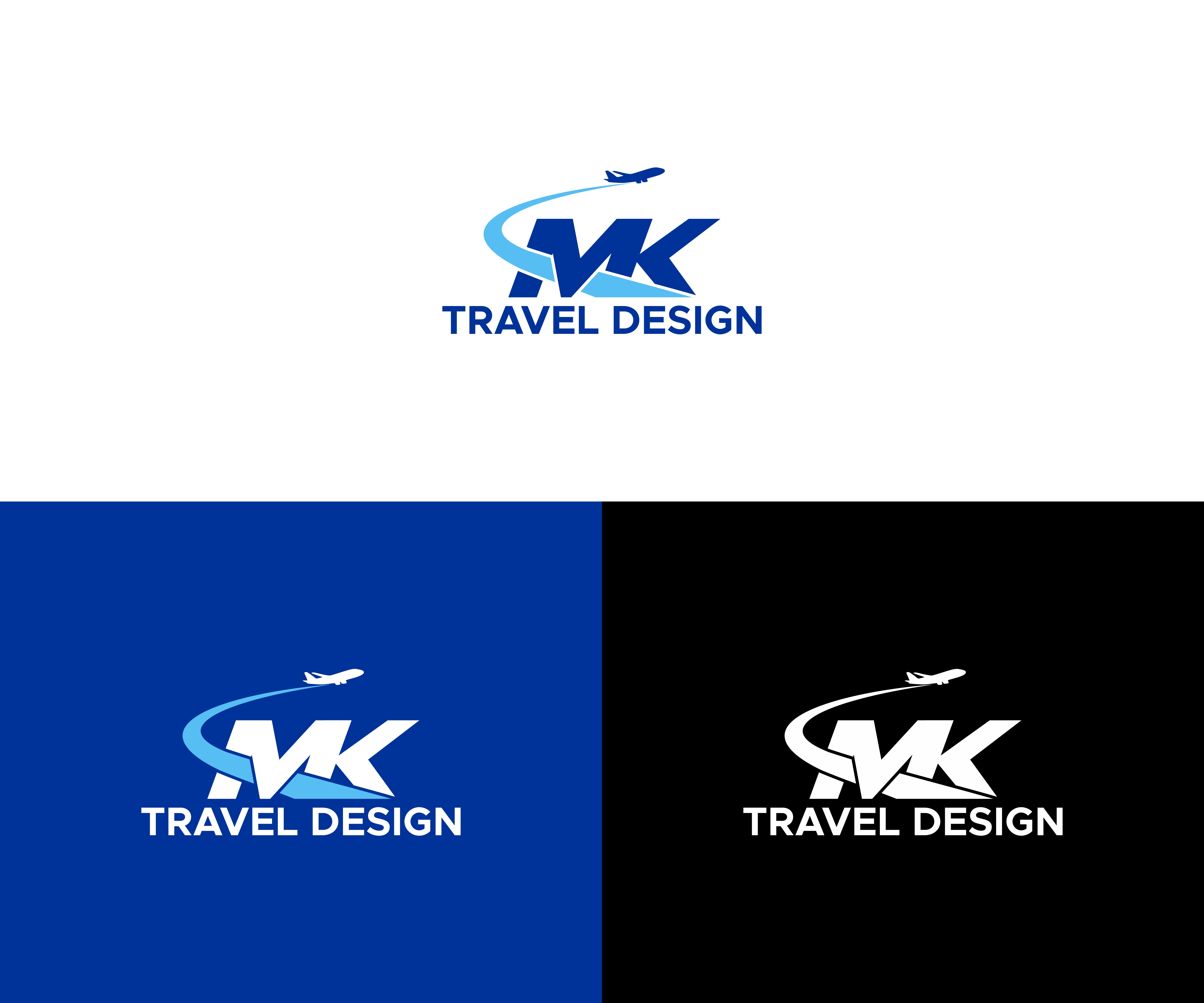 Logo Design by Avilash for MK Travel Design | Design #33392497