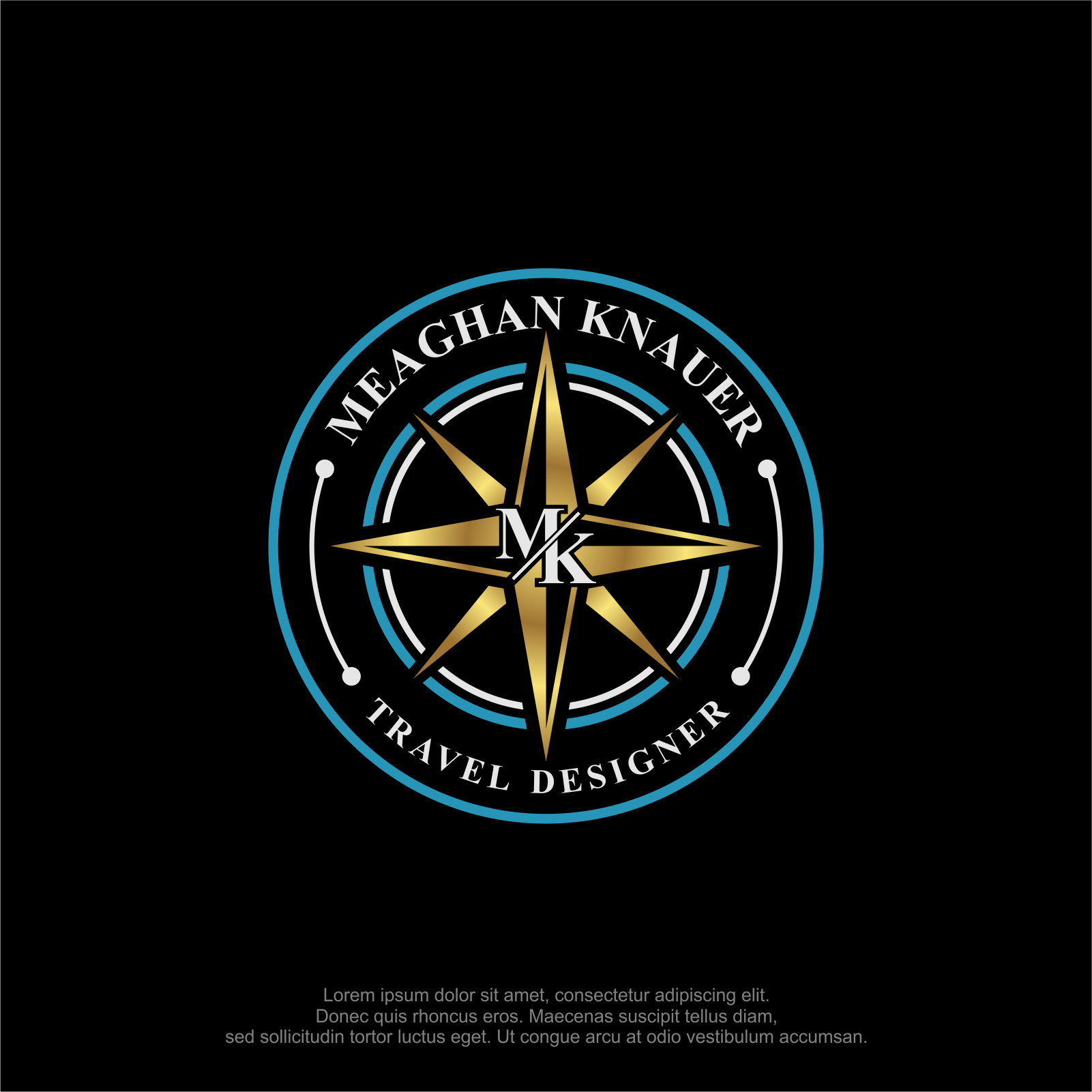 Logo Design by M.Syaiful Huda for MK Travel Design | Design #33334399