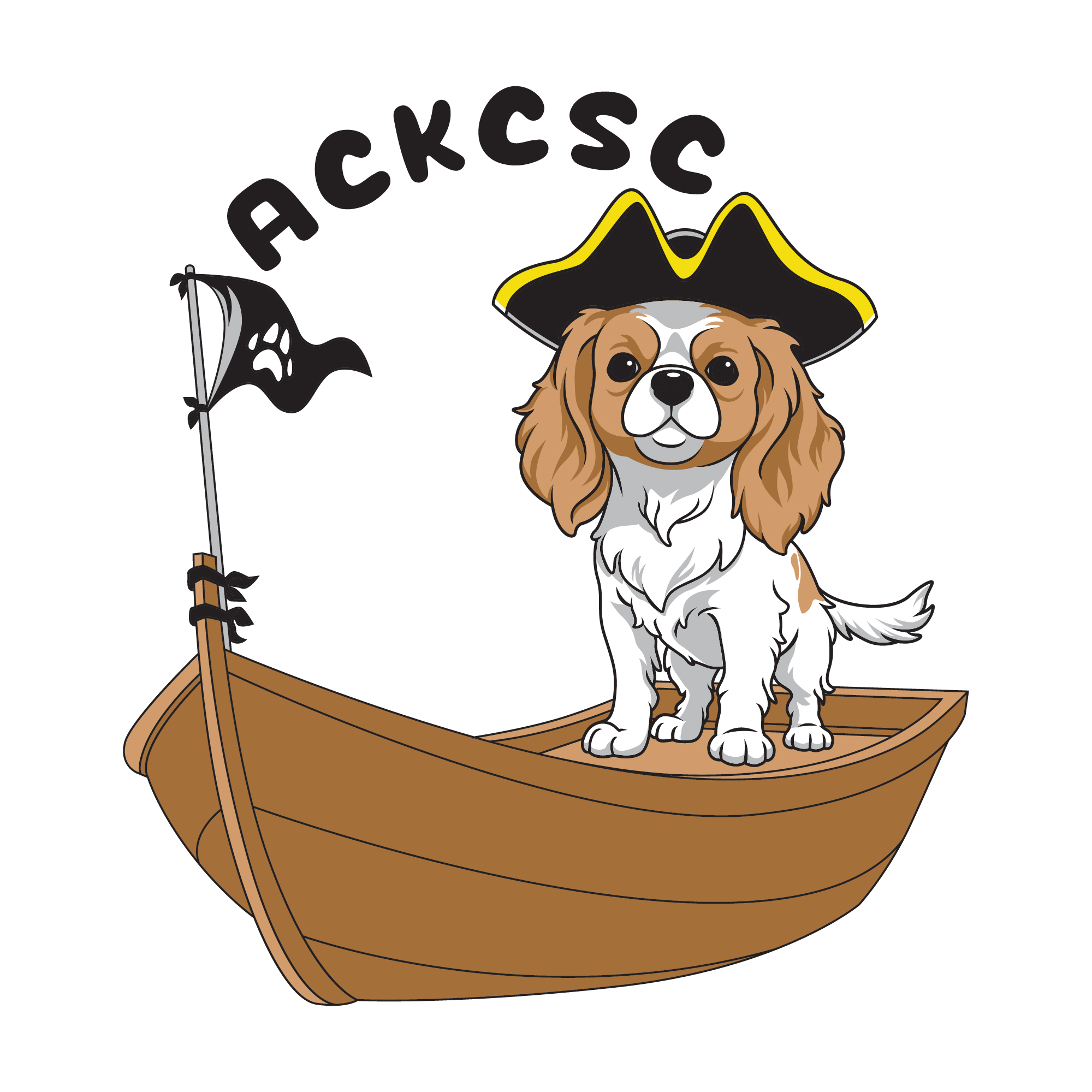 Graphic Design by Line Art Taste for American Cavalier King Charles Spaniel Club | Design #33351069