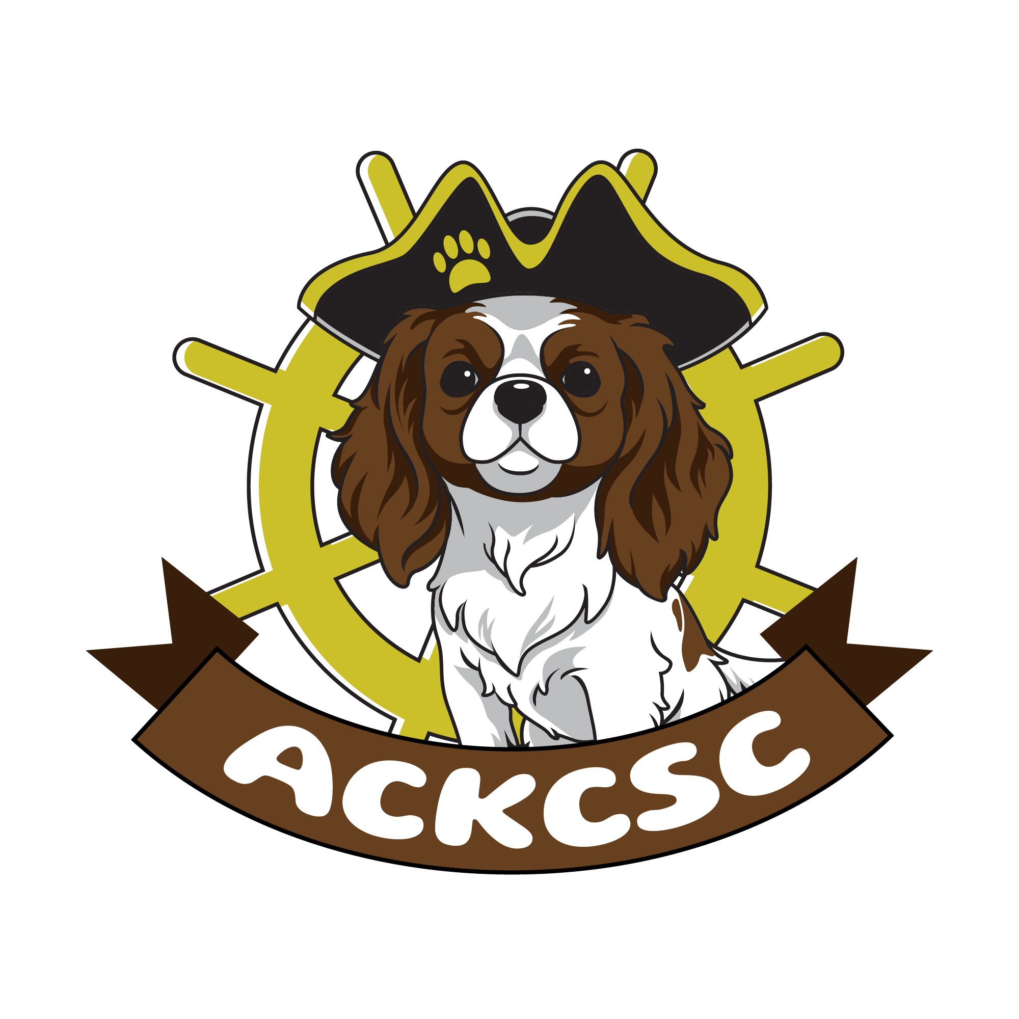 Graphic Design by Line Art Taste for American Cavalier King Charles Spaniel Club | Design #33351070