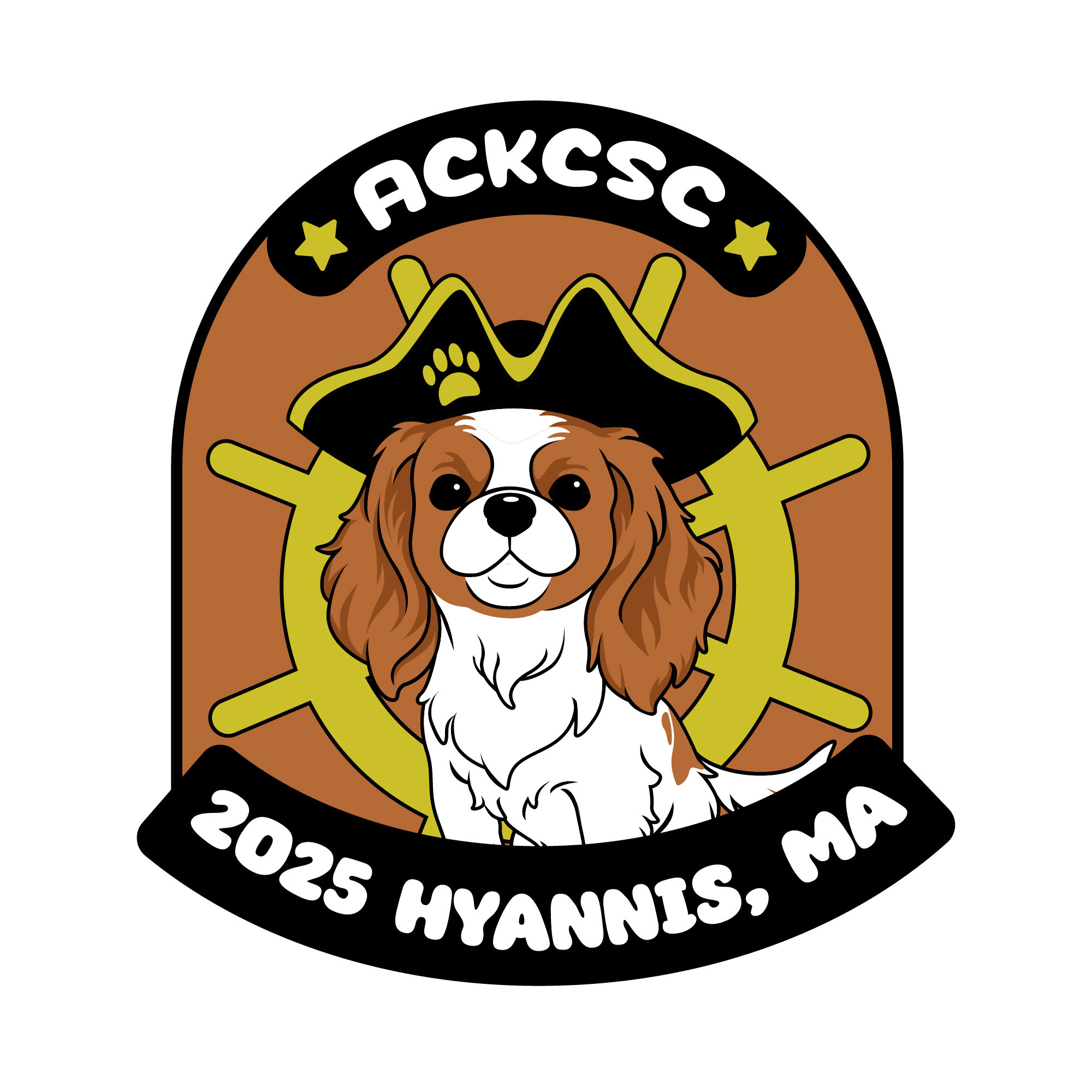 Graphic Design by Line Art Taste for American Cavalier King Charles Spaniel Club | Design #33364505
