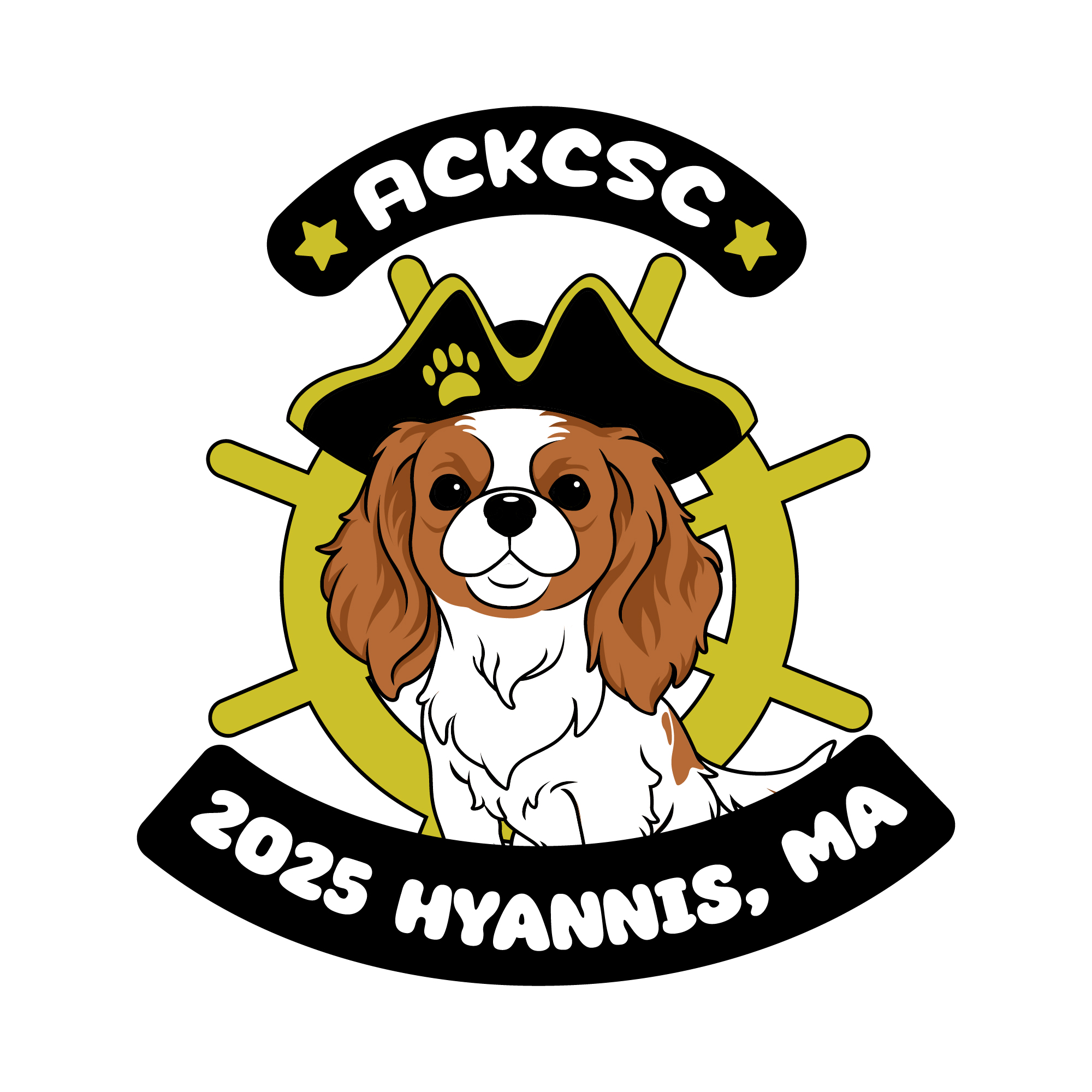 Graphic Design by Line Art Taste for American Cavalier King Charles Spaniel Club | Design #33364506