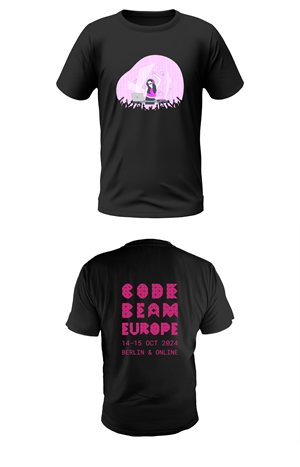 T-shirt Design by Creative Studio X for Erlang Solutions Ltd.  | Design: #33359314