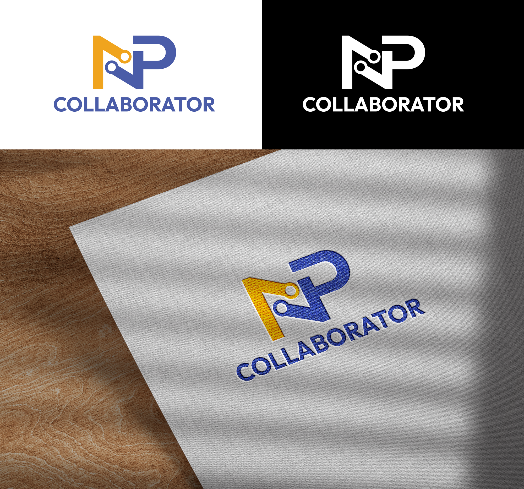 Diseño de Logo por RA-bica para NP Collaborator | Diseño #33341871
