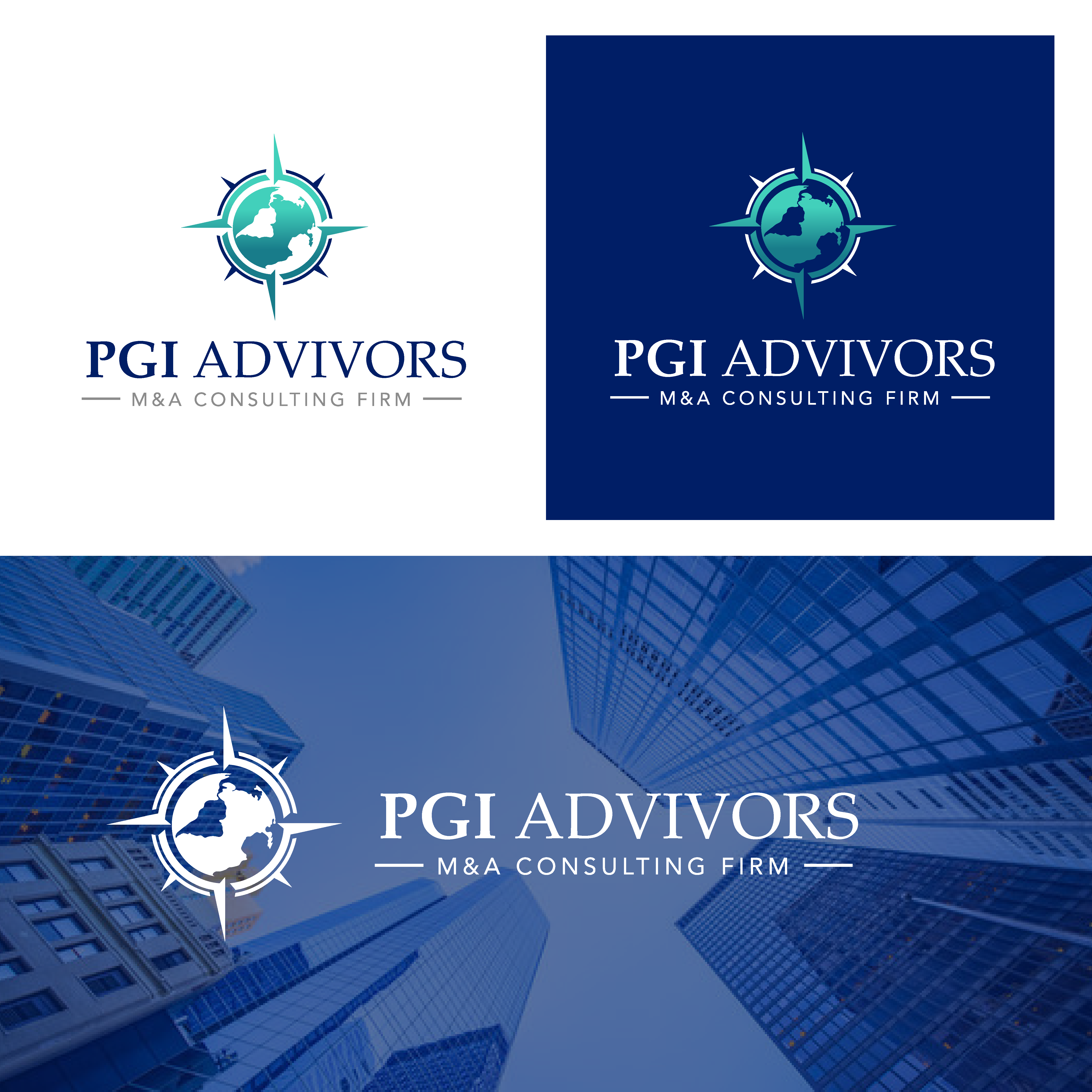 Logo Design by Graphixpointt for PGI Advisors  | Design #33333434