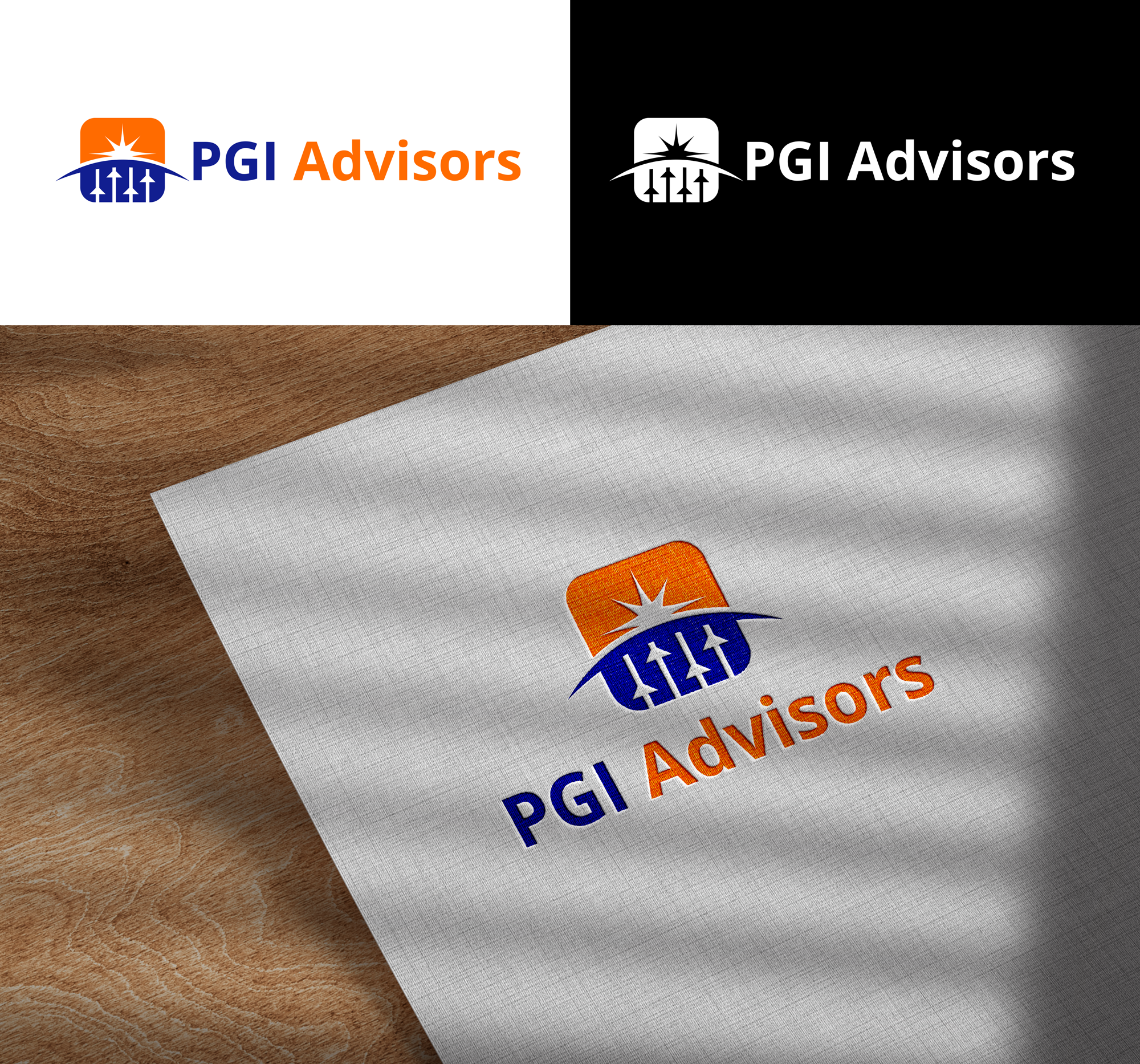 Logo Design by RA-bica for PGI Advisors  | Design #33344562
