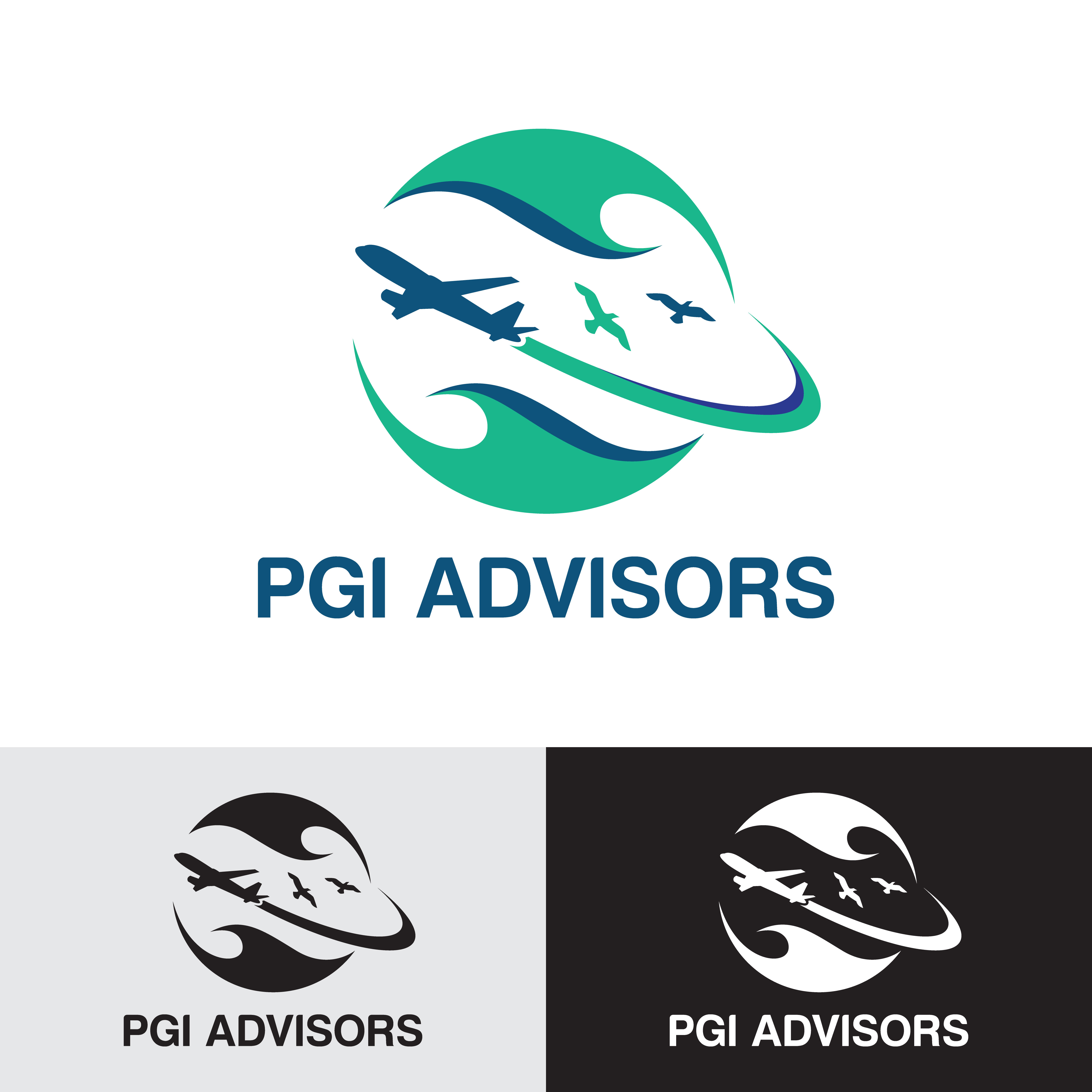 Logo Design by wrdy for PGI Advisors  | Design #33340565