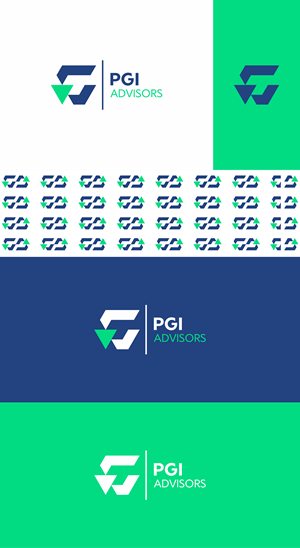 Logo Design by Grapismo Brand Studio for PGI Advisors  | Design: #33338599