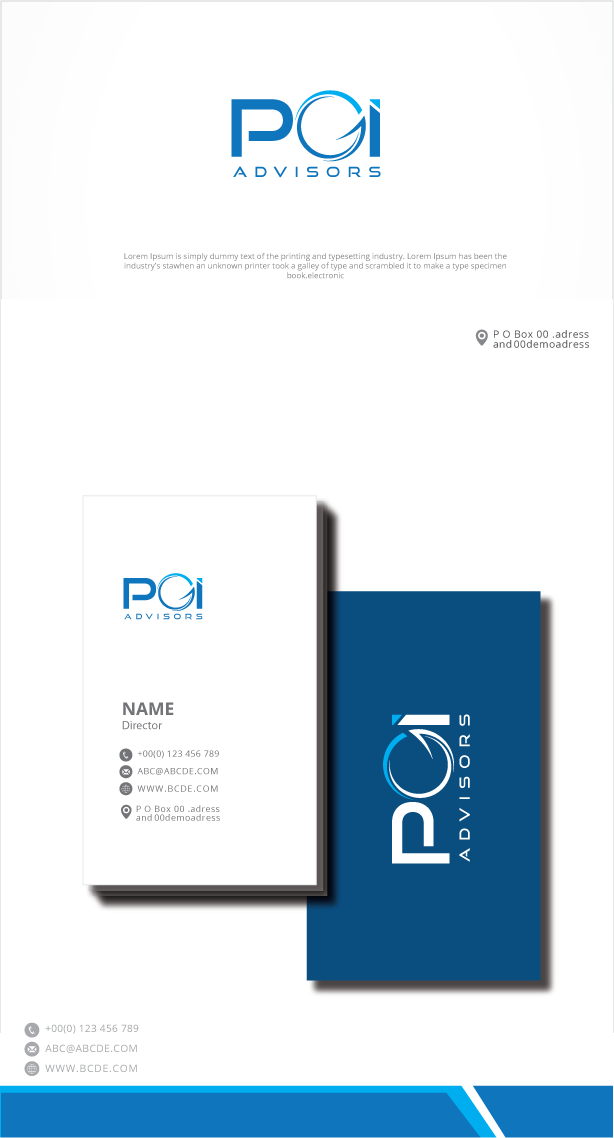 Logo Design by zebronicgraphic for PGI Advisors  | Design #33336050