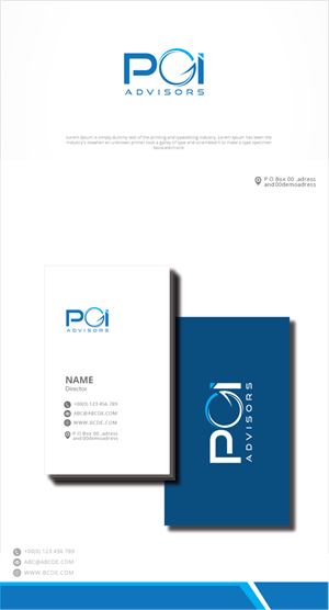 Logo Design by zebronicgraphic for PGI Advisors  | Design: #33336050
