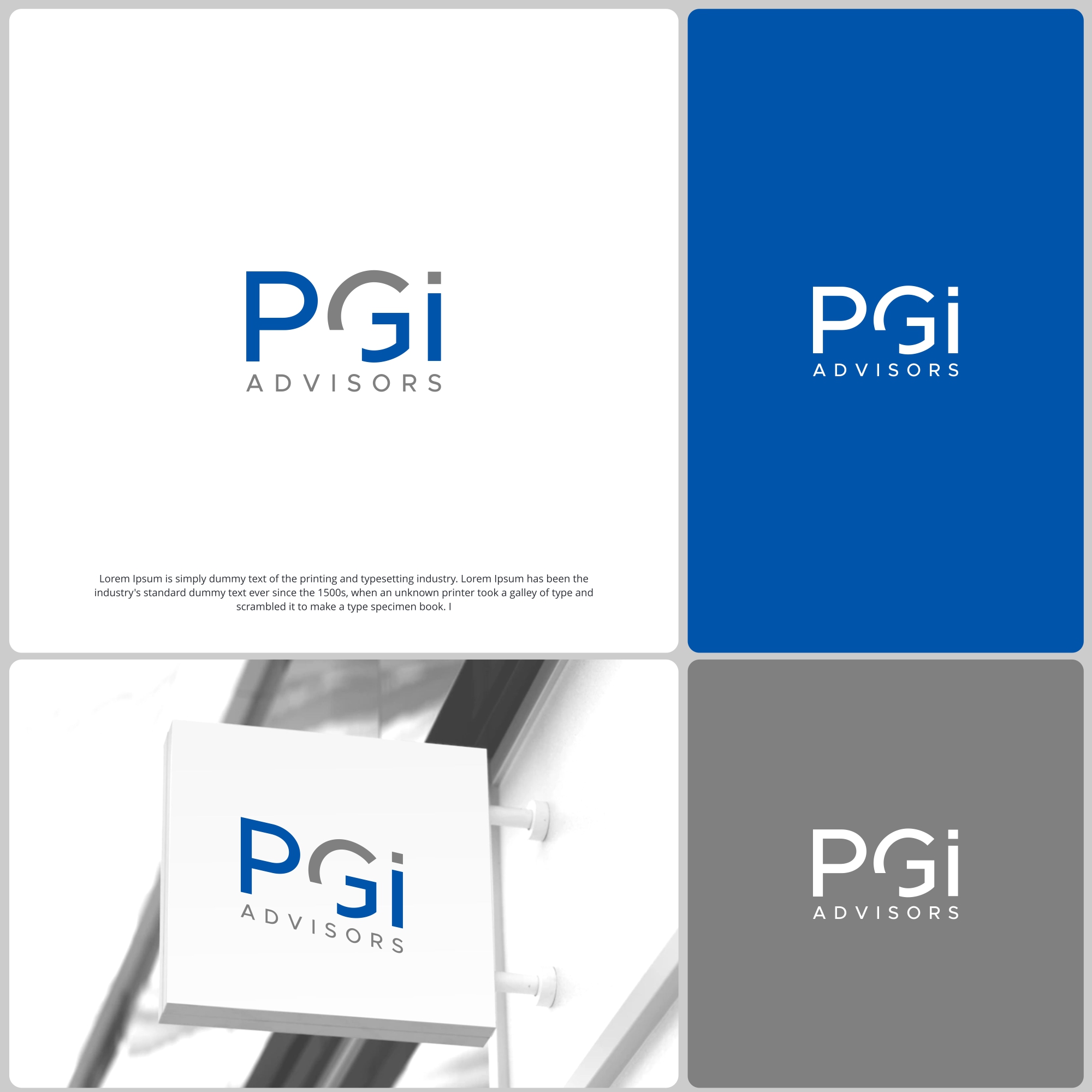 Logo Design by 92logo for PGI Advisors  | Design #33342440