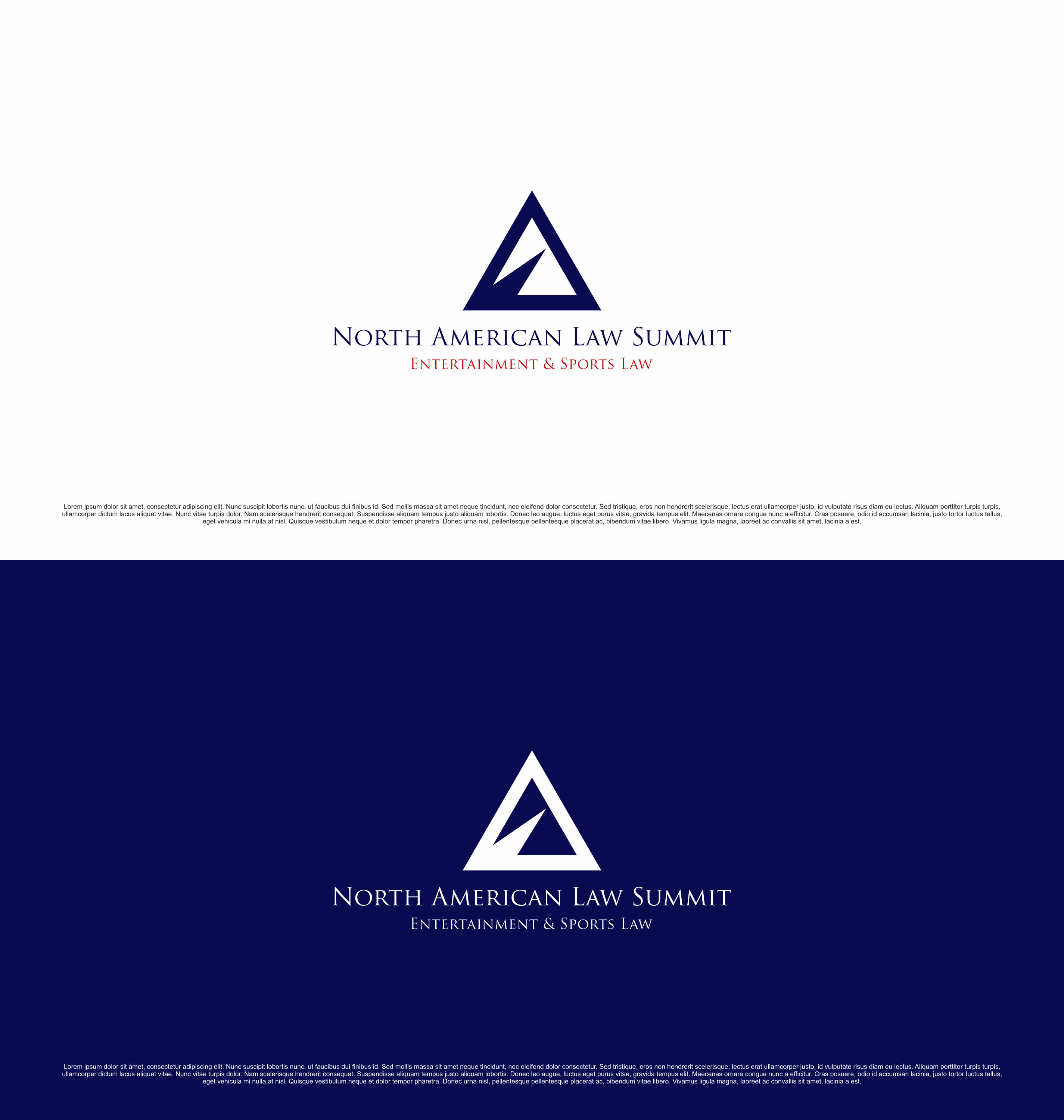 Logo Design by saesean for North American Law Summit | Design #33343658