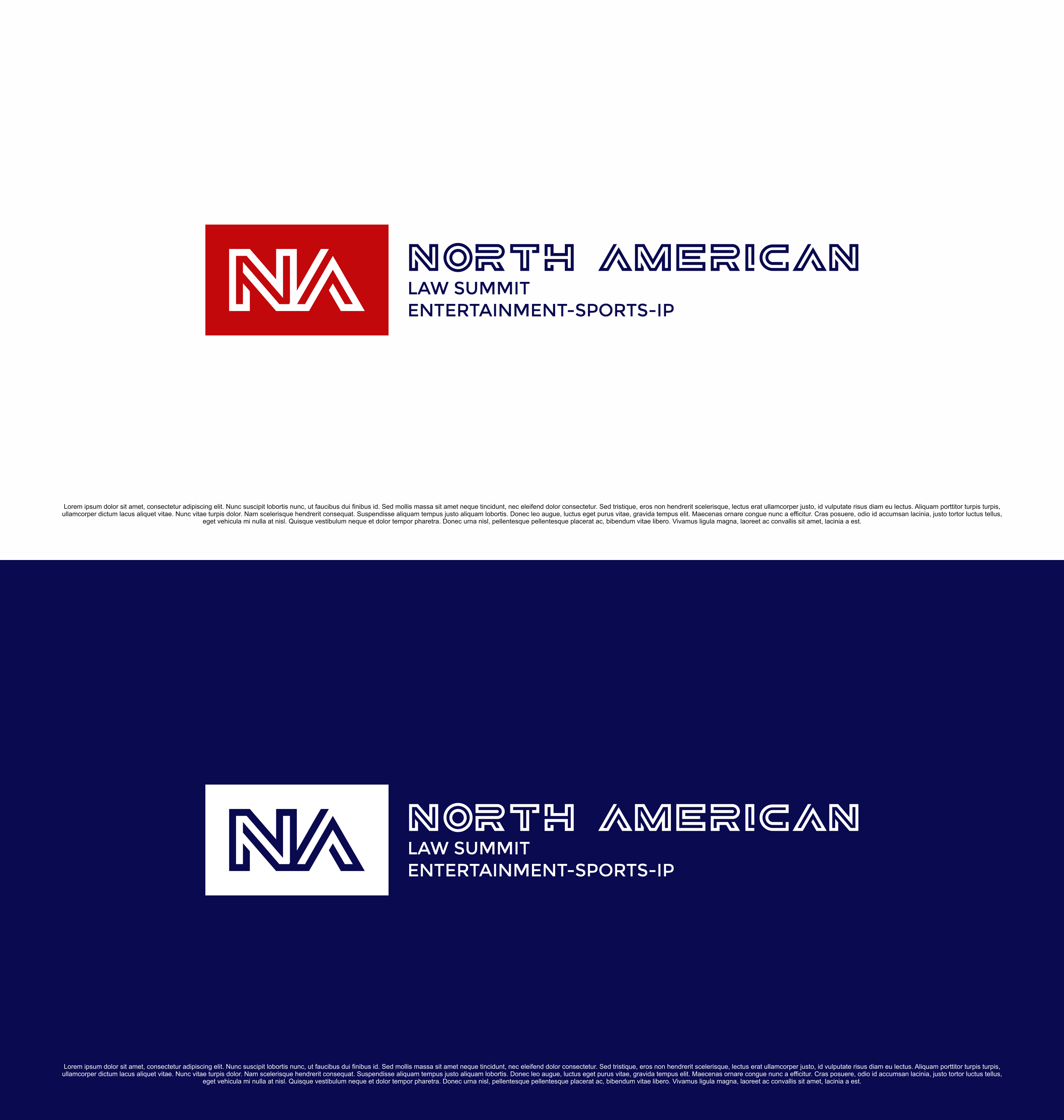 Logo Design by saesean for North American Law Summit | Design #33369080