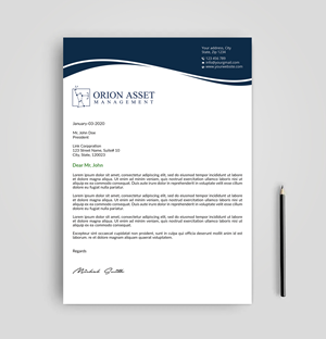 Design En-Tête par Expert Bappy pour Orion Asset Management, LLC | Design : #33338459