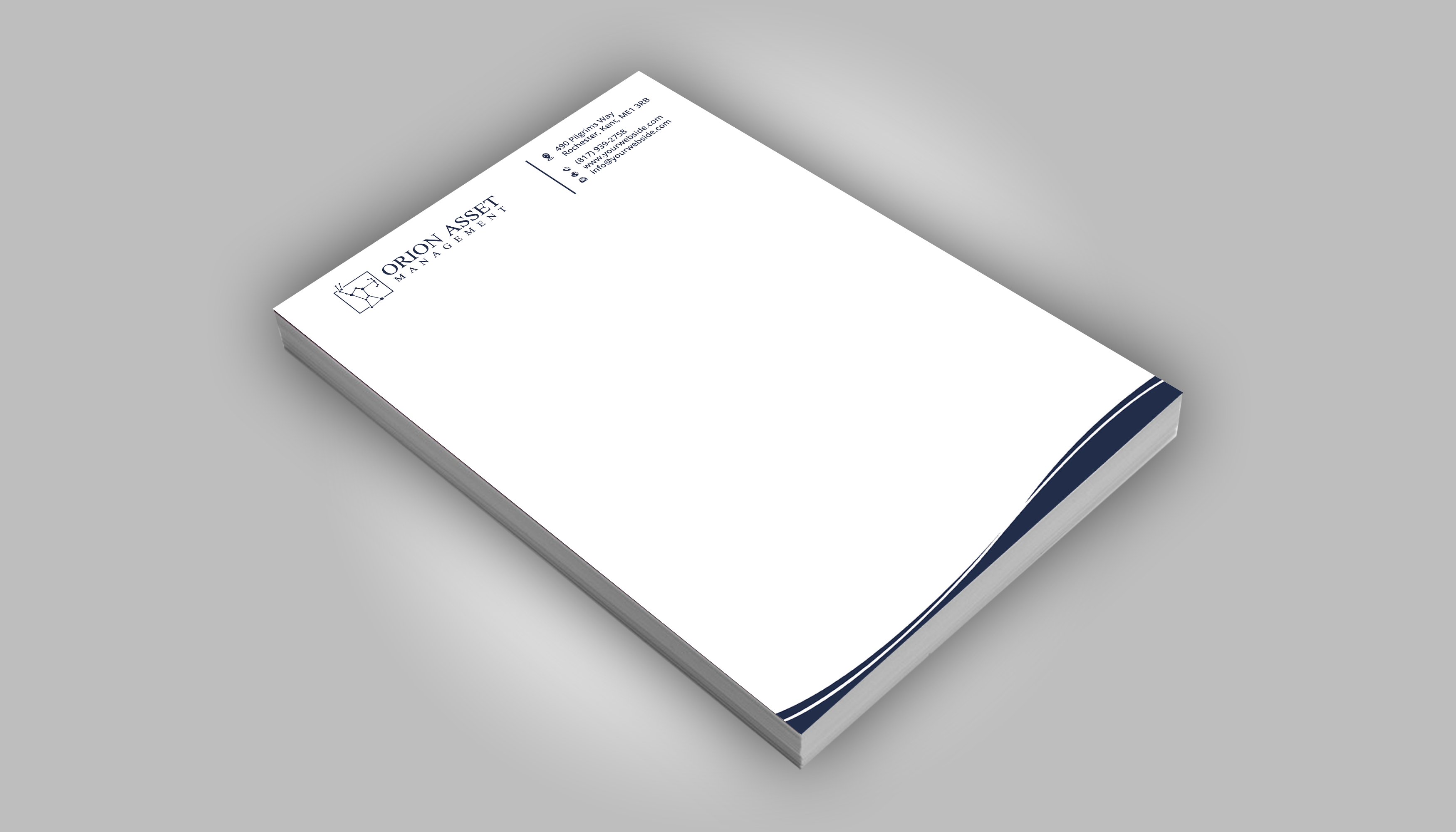 Design En-Tête par DesignerShahadat pour Orion Asset Management, LLC | Design #33334326