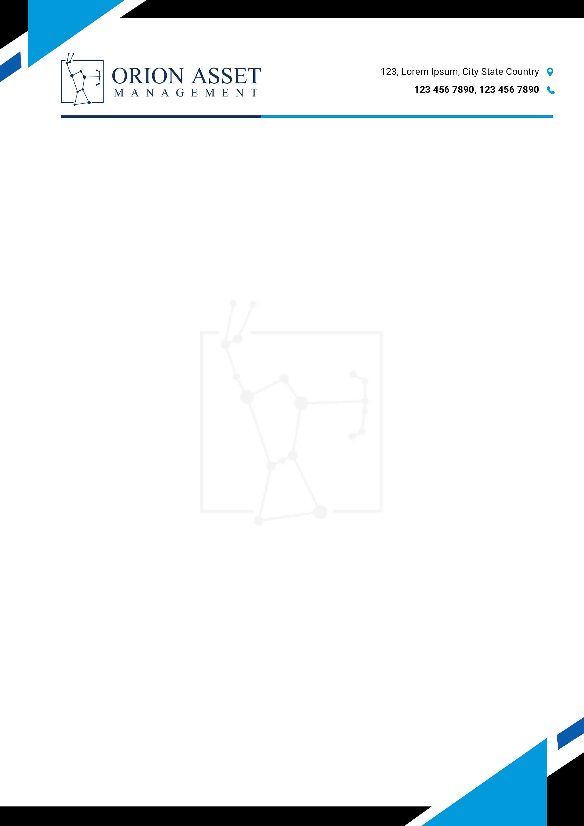 Design En-Tête par Gemini Geeks pour Orion Asset Management, LLC | Design #33347356