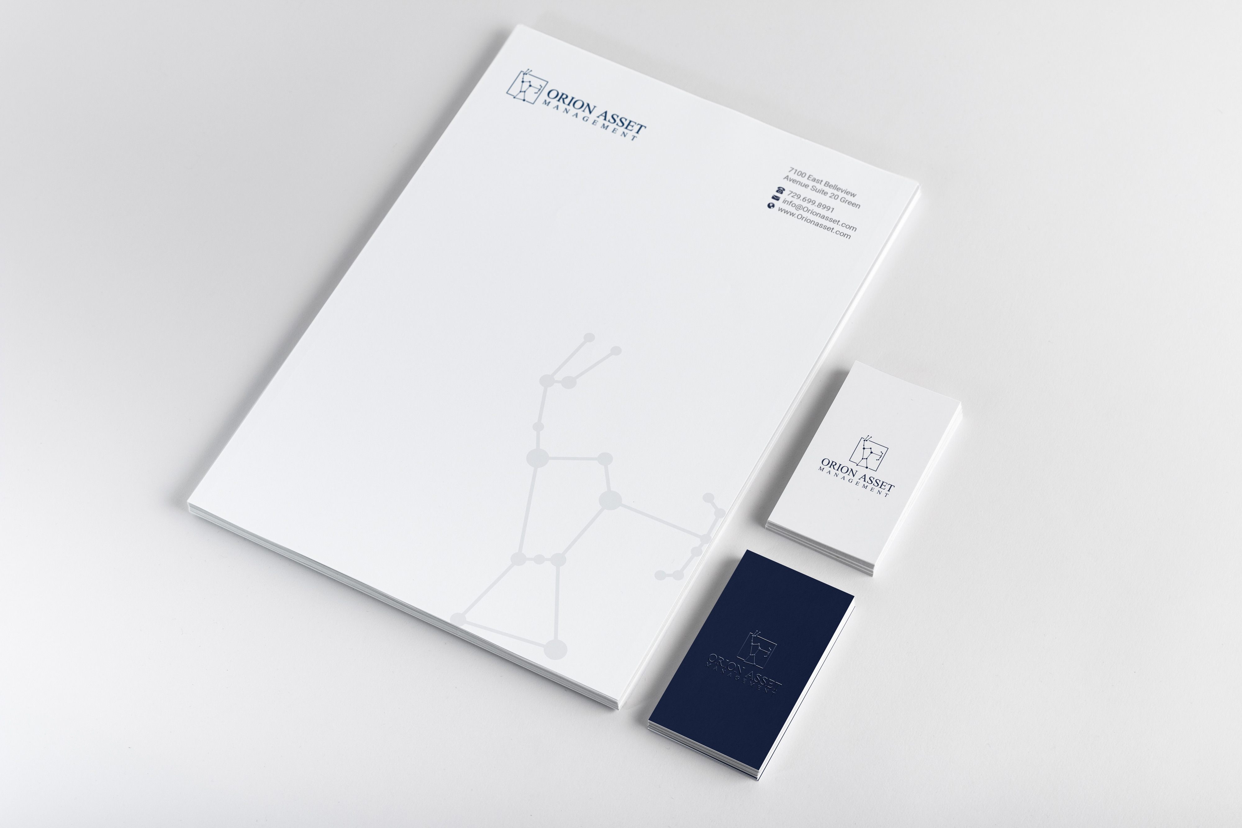 Letterhead Design by R.design for Orion Asset Management, LLC | Design #33333821