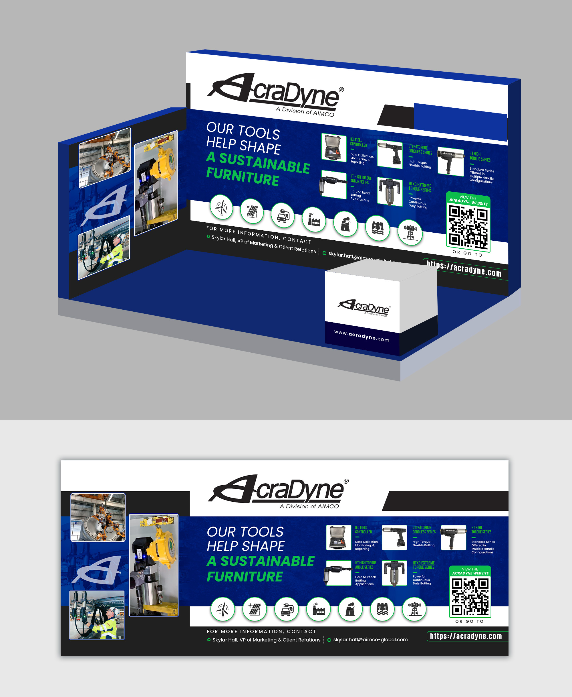 Diseño de Stand de Feria por debdesign para este proyecto | Diseño #33361927