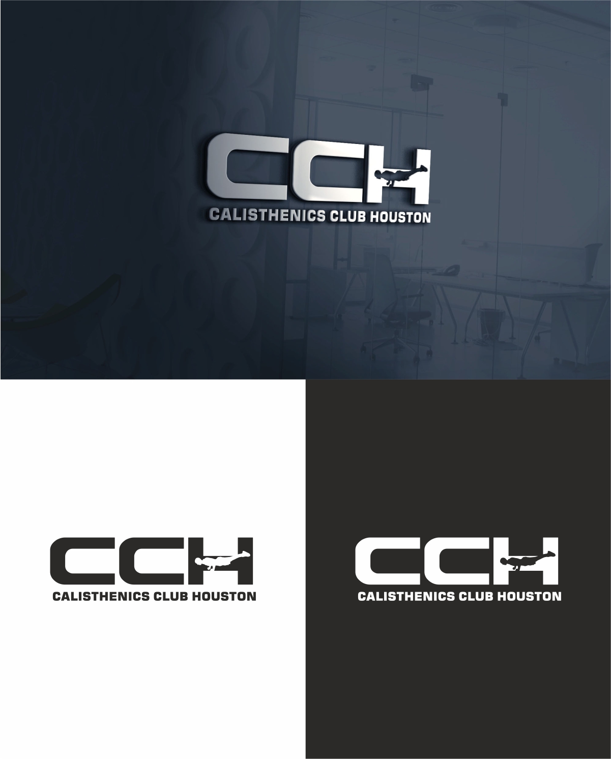 Logo Design by Dave Paresh for Houston Calisthenics Club | Design #33362658