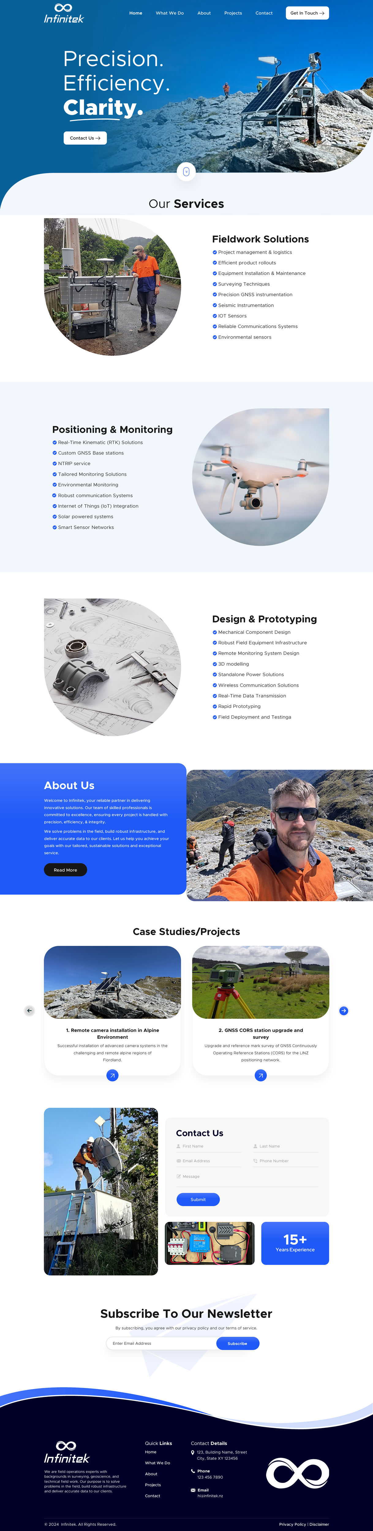 Web Design by Sbss for Infinitek LTD | Design #33349963