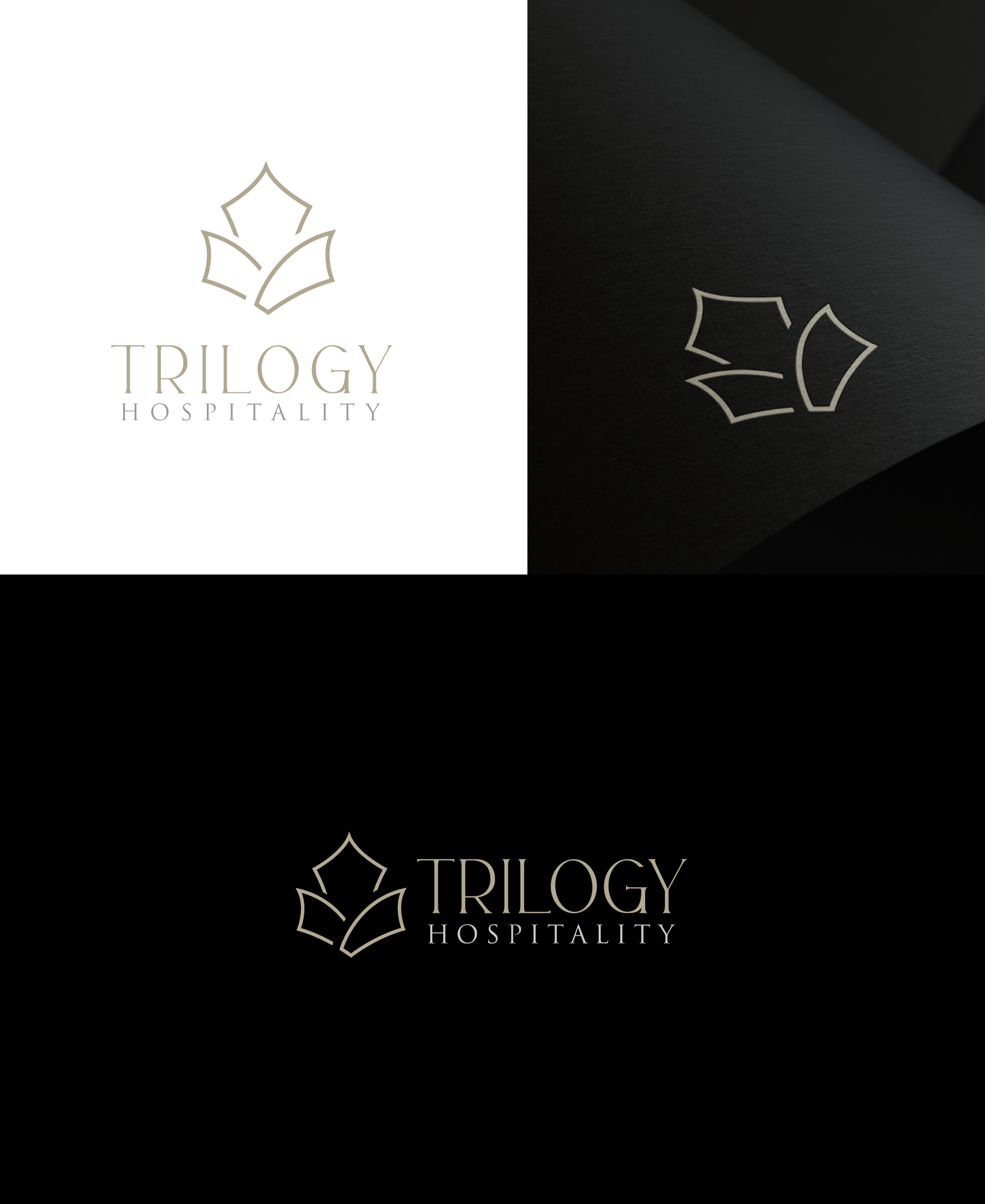 Diseño de Logo por Farhad Kreative para Trilogy Hospitality | Diseño #33336713