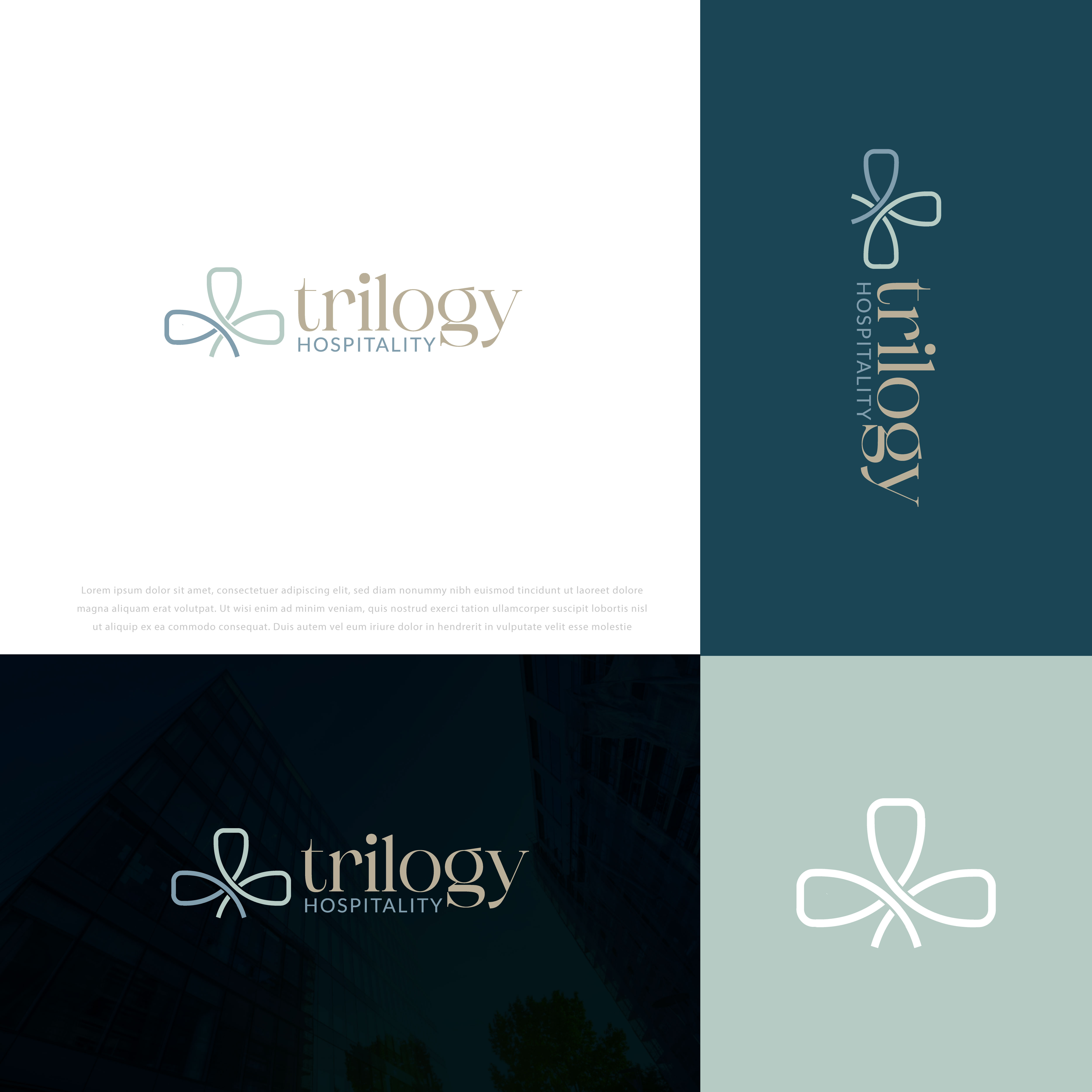 Logo-Design von Arindam.Design für Trilogy Hospitality | Design #33337499