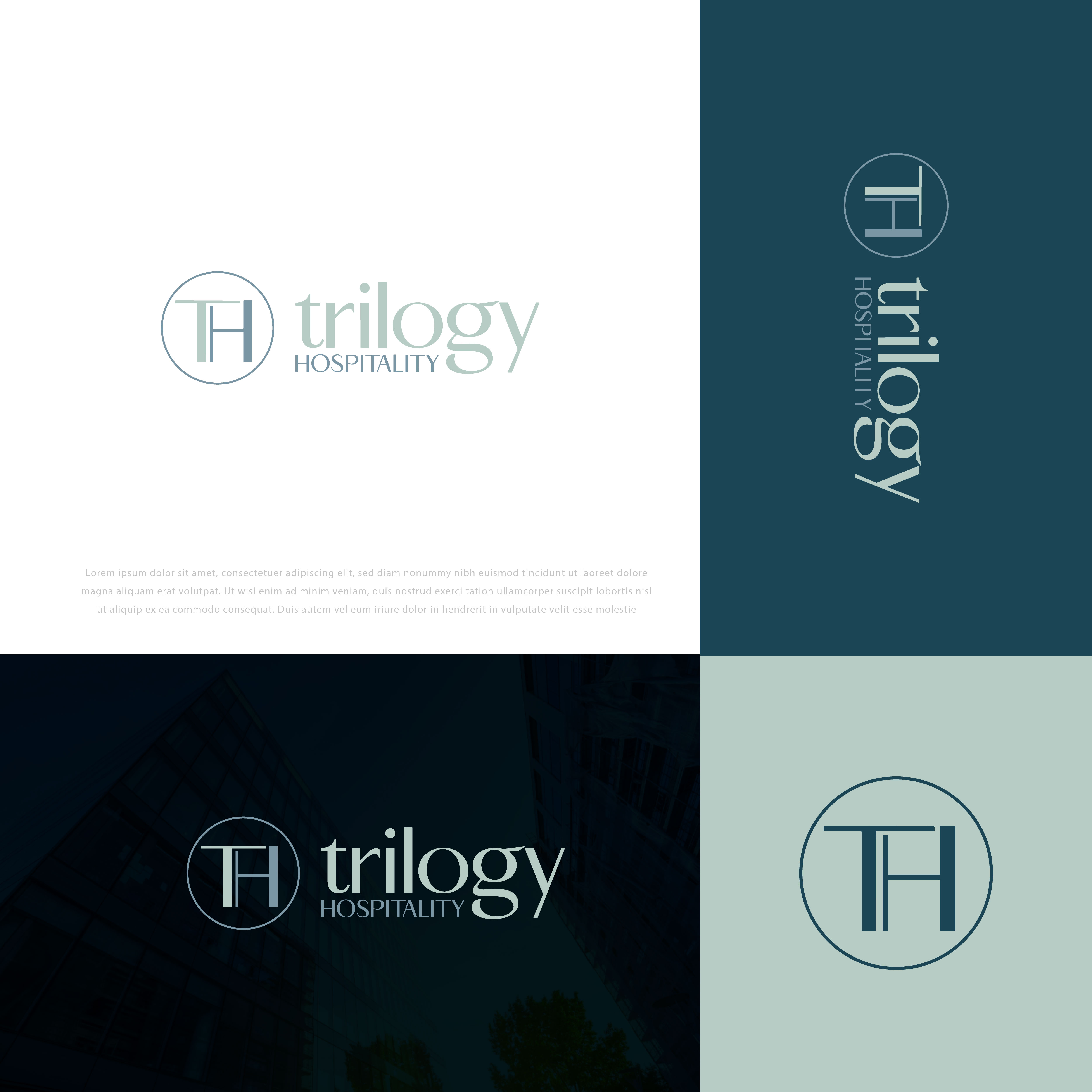 Logo-Design von Arindam.Design für Trilogy Hospitality | Design #33337892