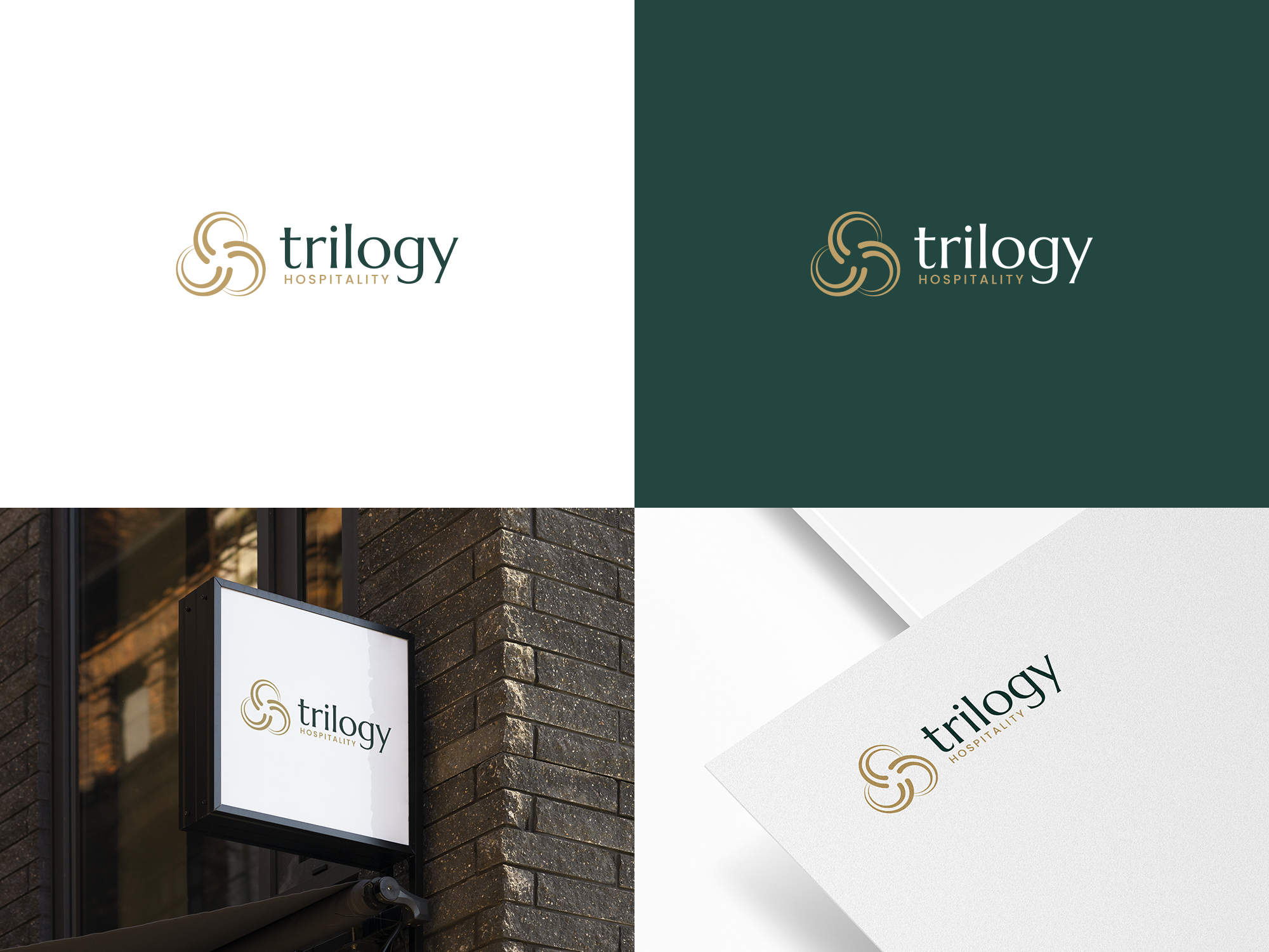 Logo-Design von COLOUR CREATIVE für Trilogy Hospitality | Design #33361391