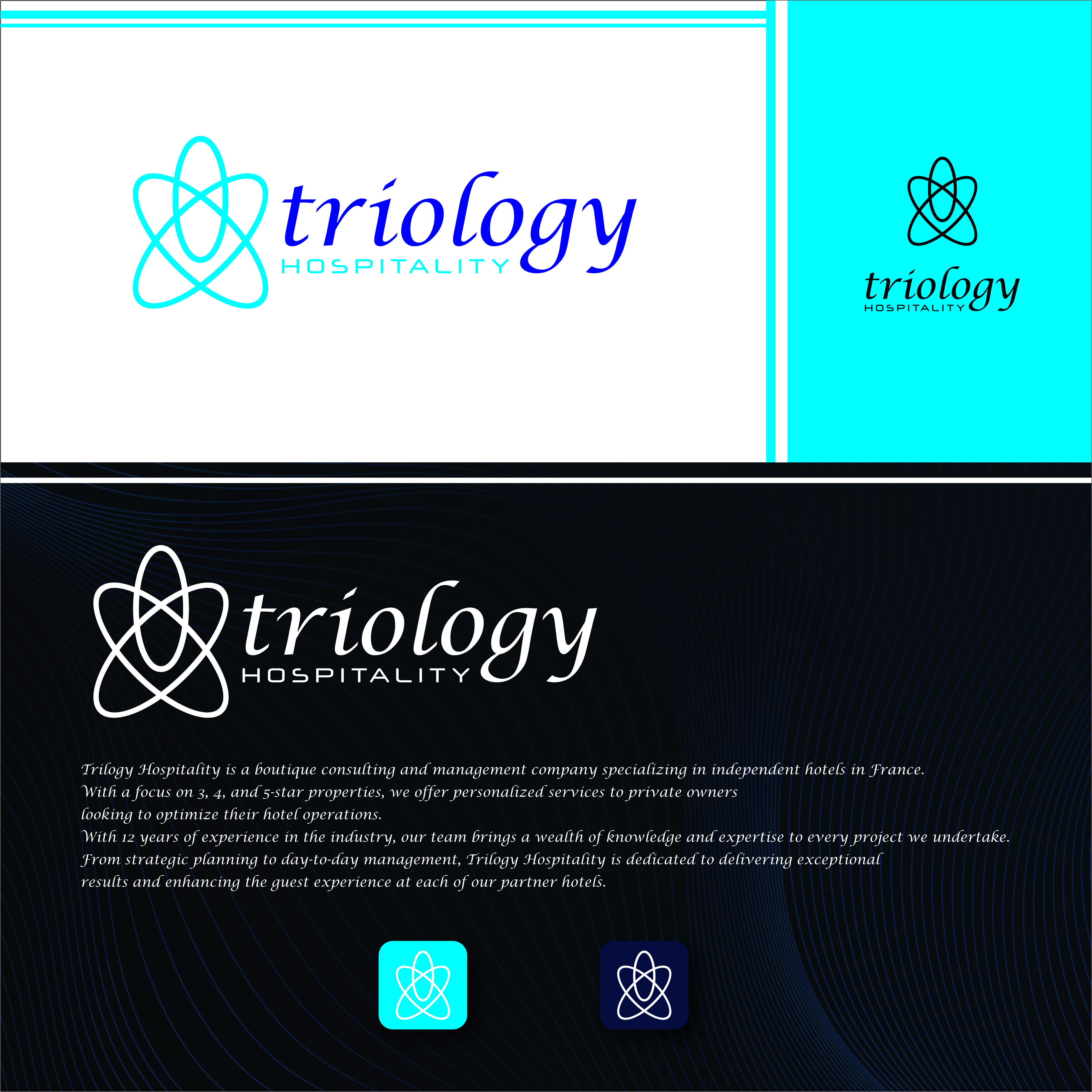 Logo-Design von BLINDMOON für Trilogy Hospitality | Design #33338845