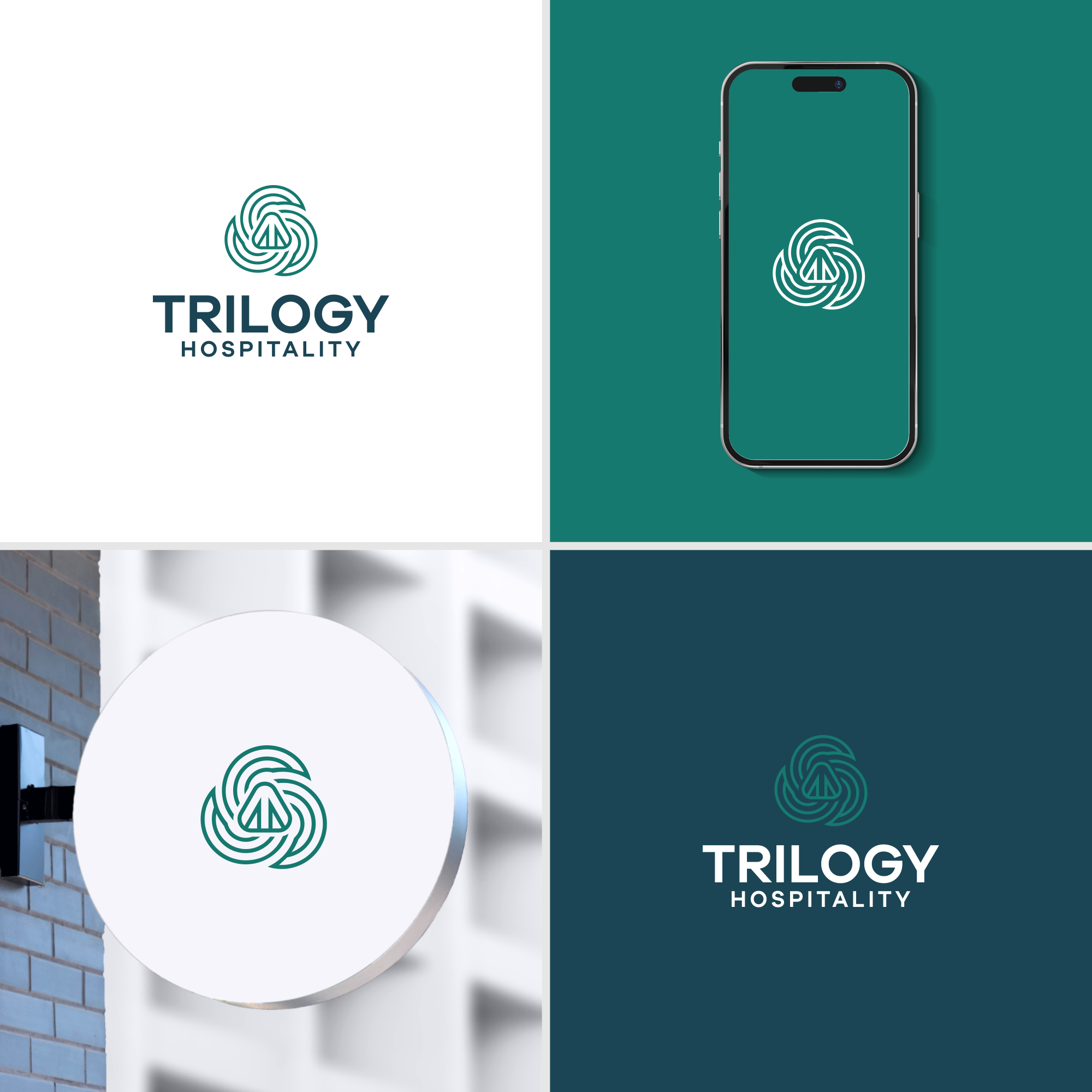 Diseño de Logo por Royco para Trilogy Hospitality | Diseño #33340511