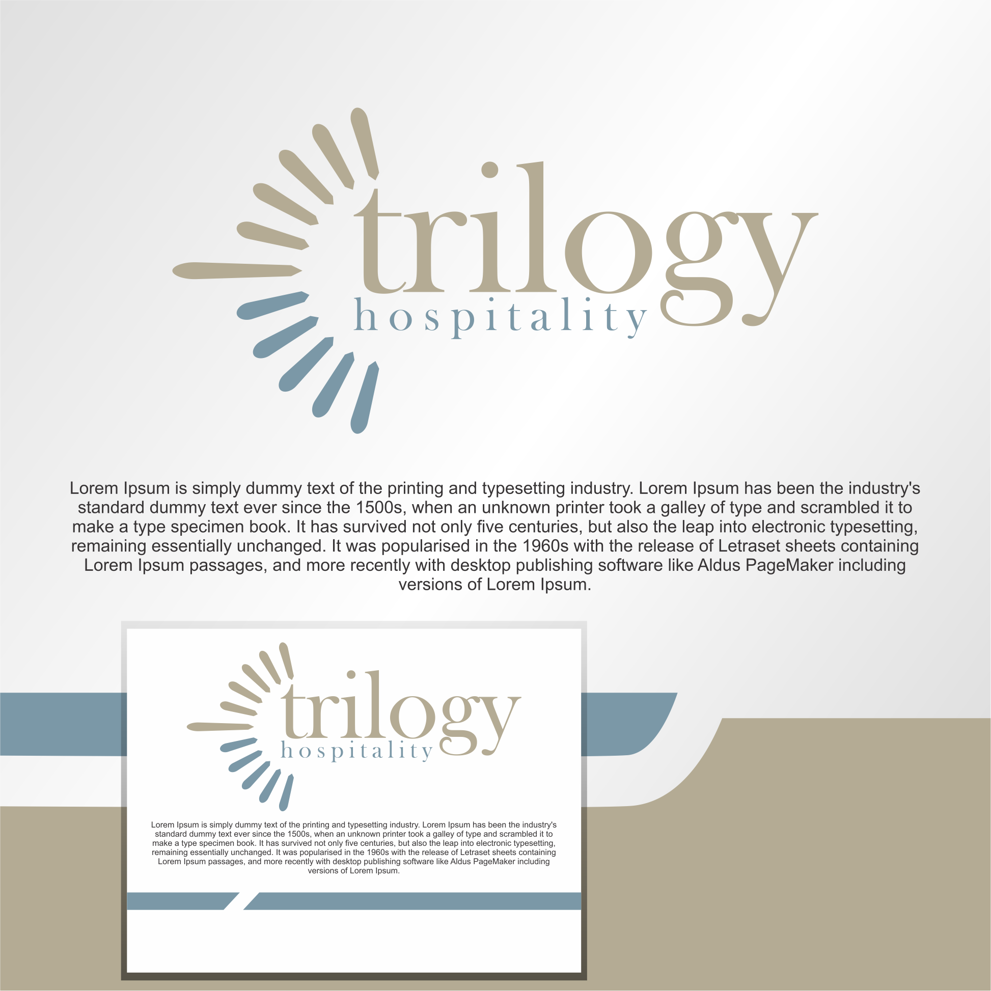 Logo-Design von diego costa für Trilogy Hospitality | Design #33360235