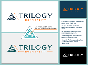 Logo-Design von andiacos für Trilogy Hospitality | Design: #33336173