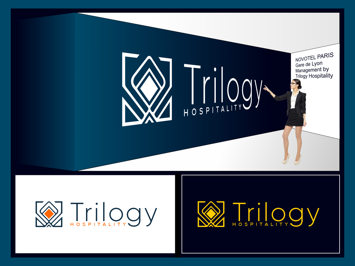 Diseño de Logo por andiacos para Trilogy Hospitality | Diseño #33356471