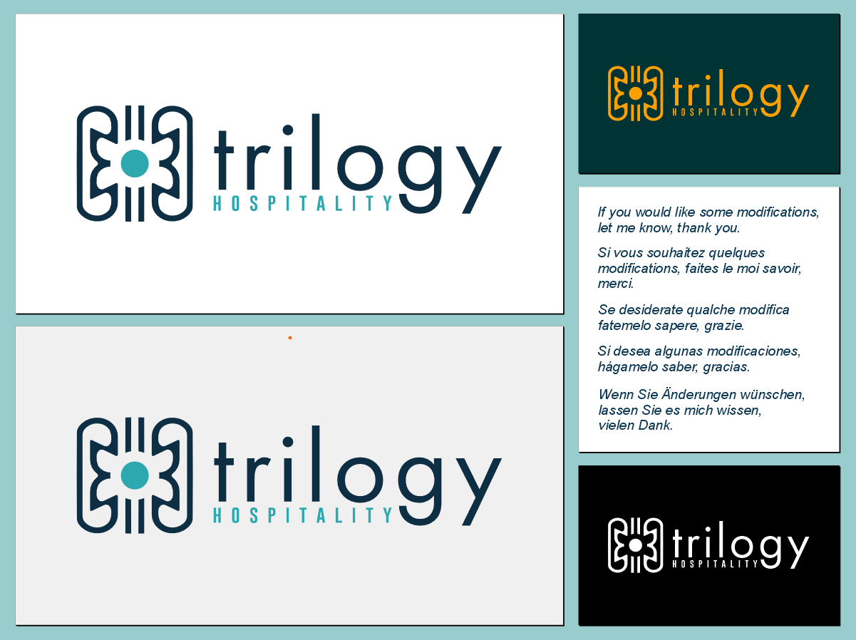 Logo-Design von andiacos für Trilogy Hospitality | Design #33356675