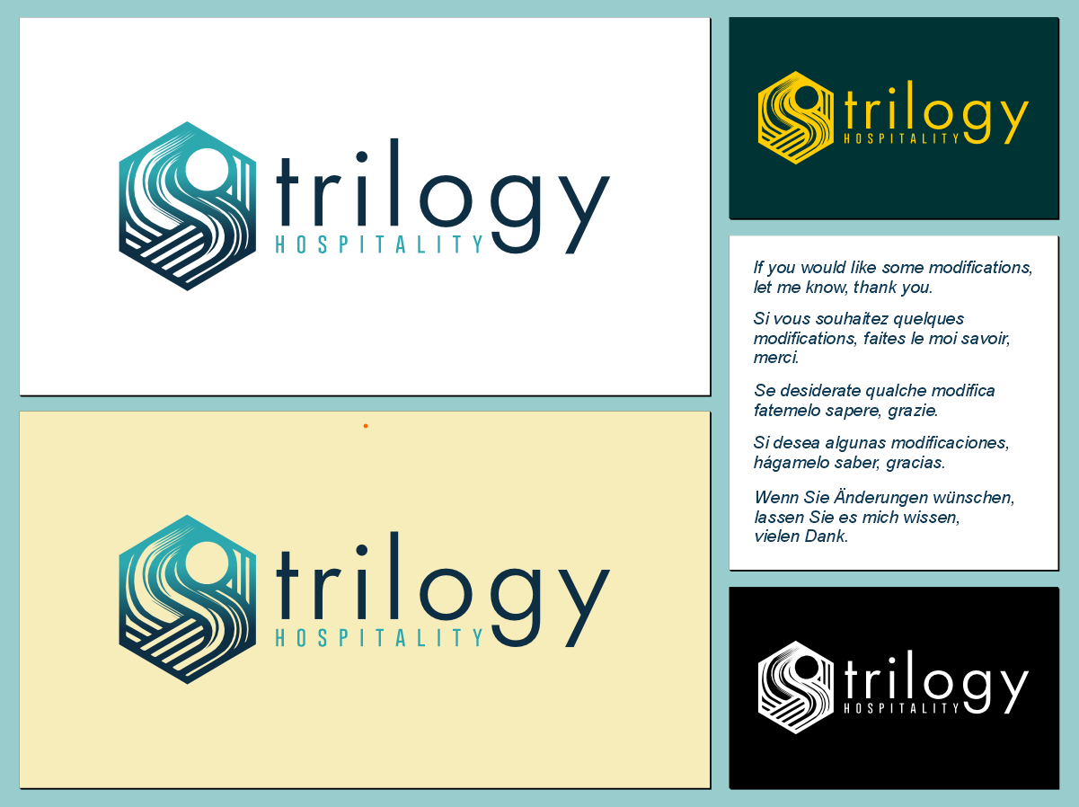 Logo-Design von andiacos für Trilogy Hospitality | Design #33360669