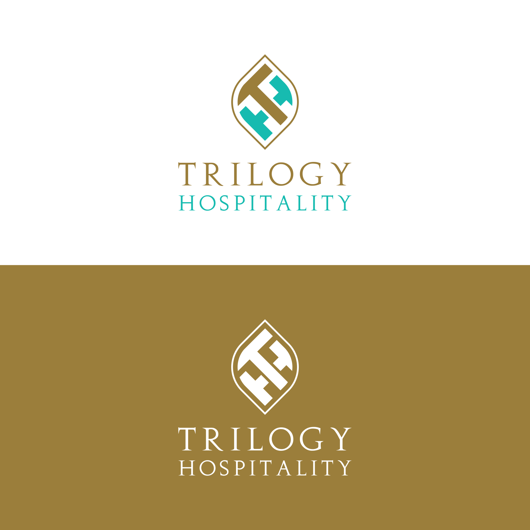 Diseño de Logo por sal_amah para Trilogy Hospitality | Diseño #33345239
