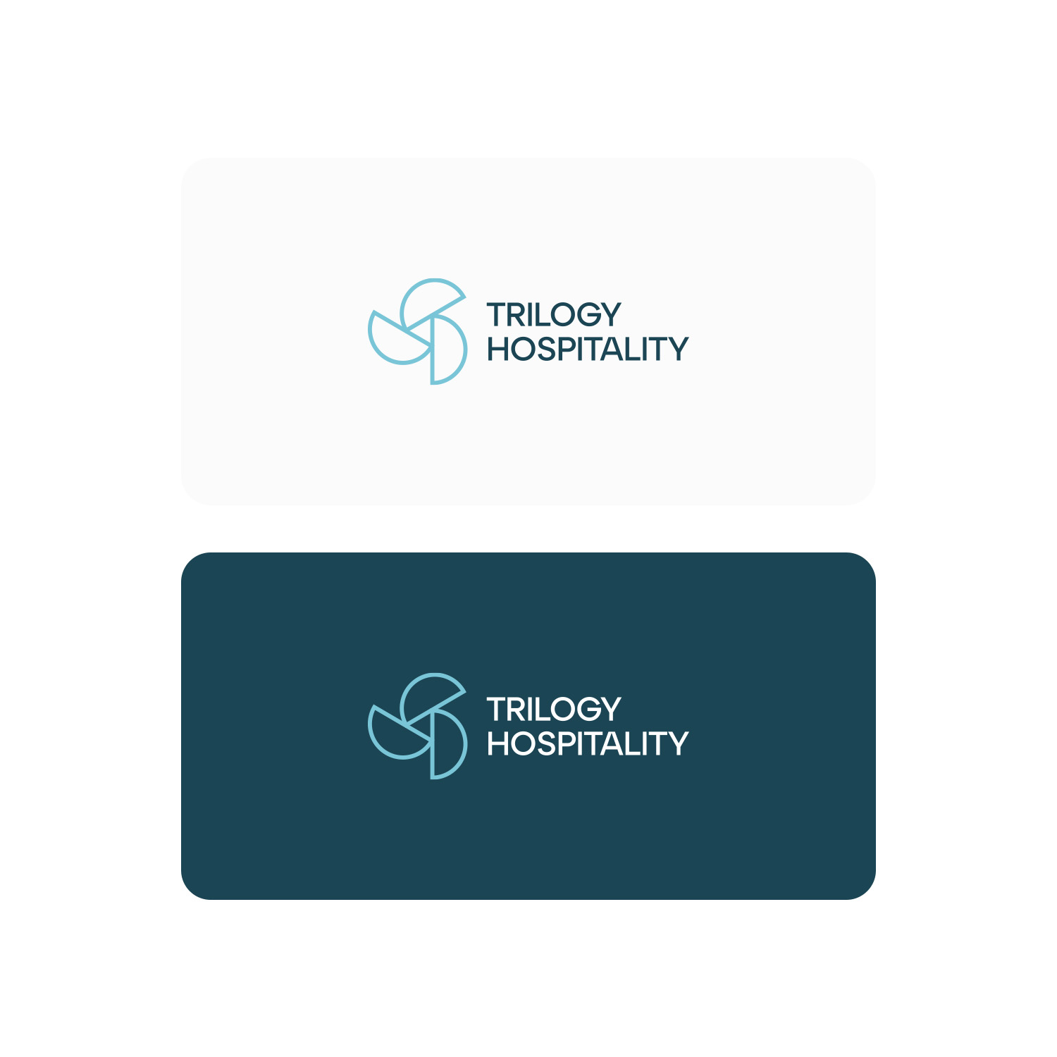 Logo-Design von Felipe Moura für Trilogy Hospitality | Design #33353040
