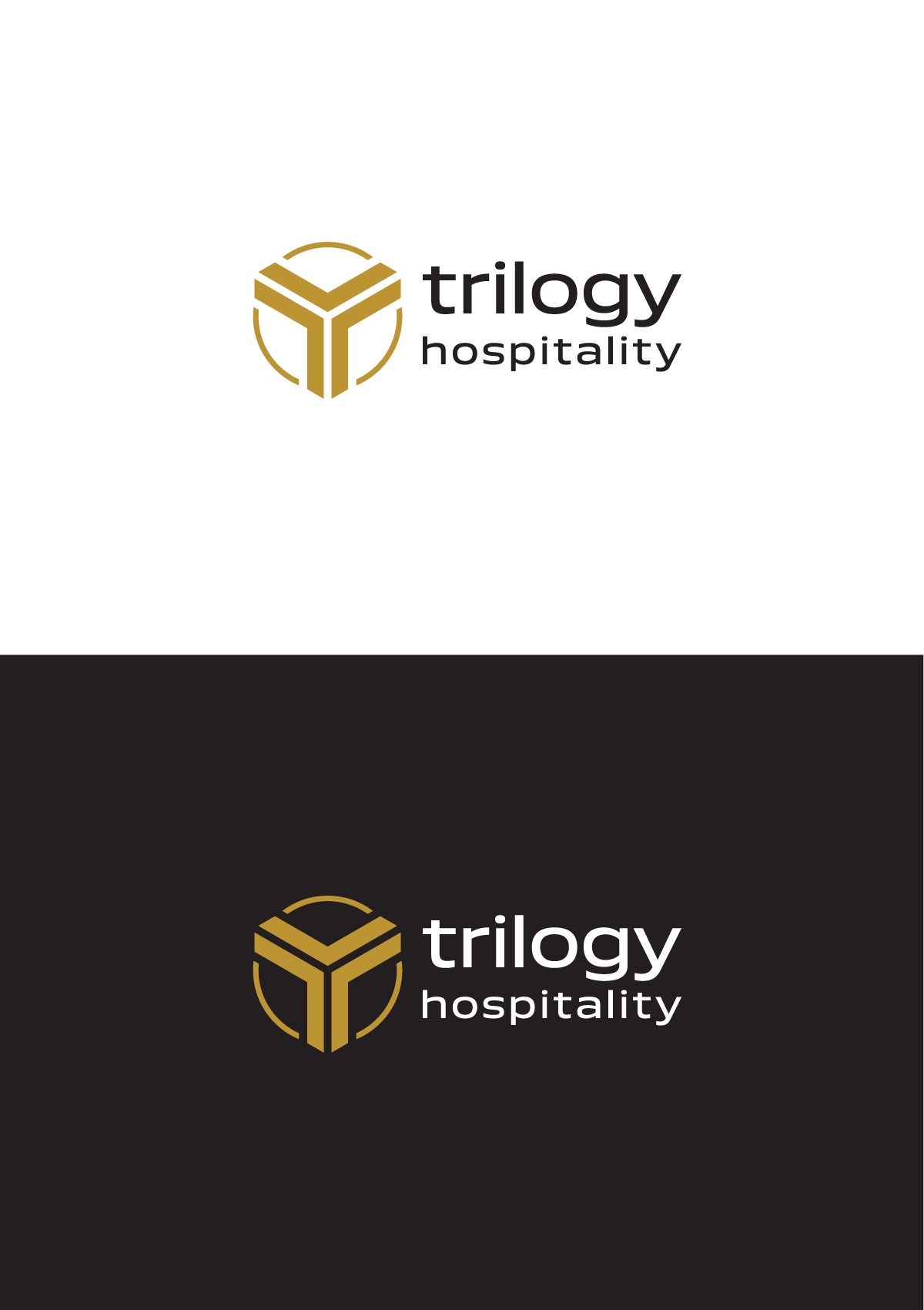 Logo-Design von MX-Design für Trilogy Hospitality | Design #33353023