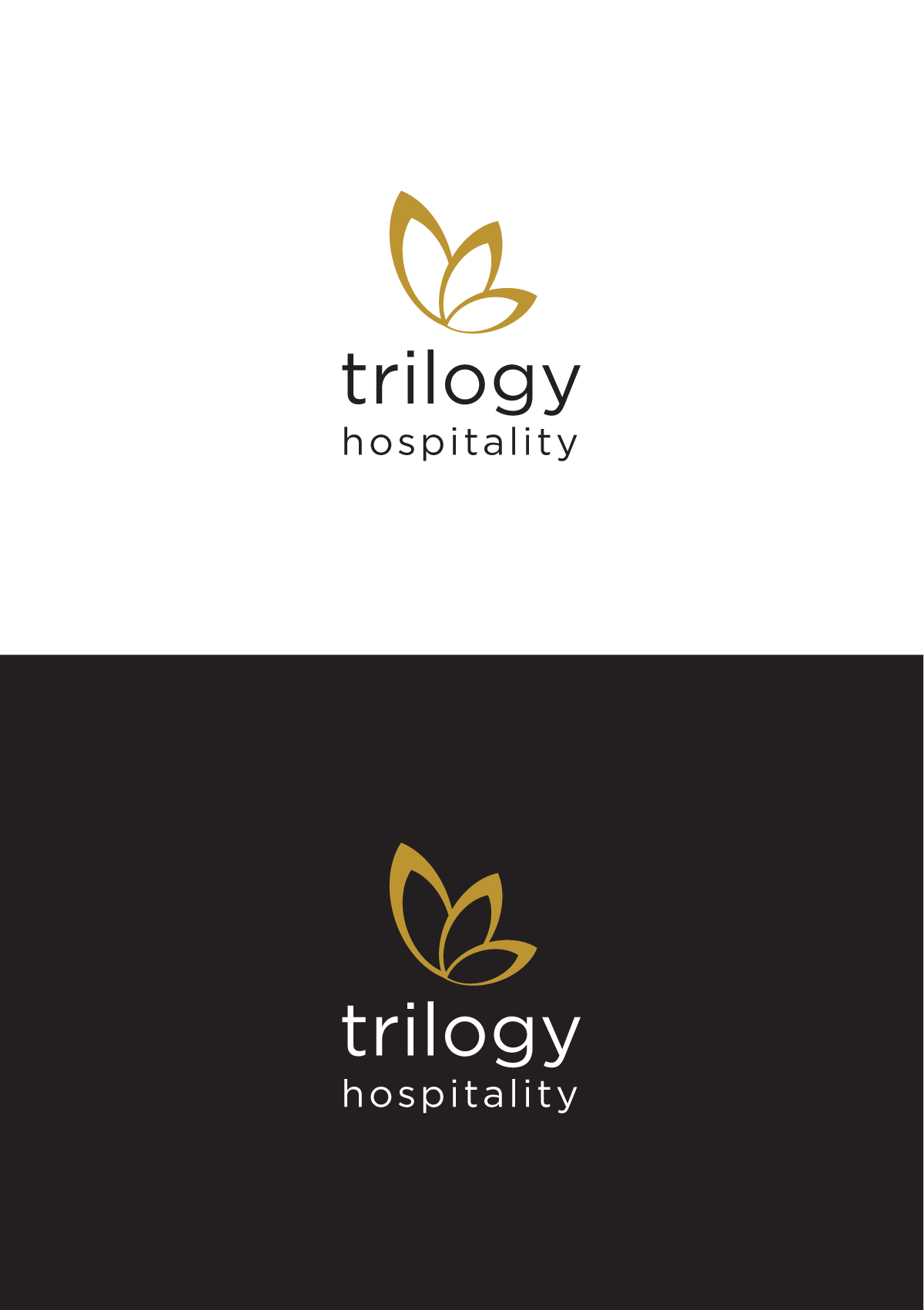 Logo-Design von MX-Design für Trilogy Hospitality | Design #33356651