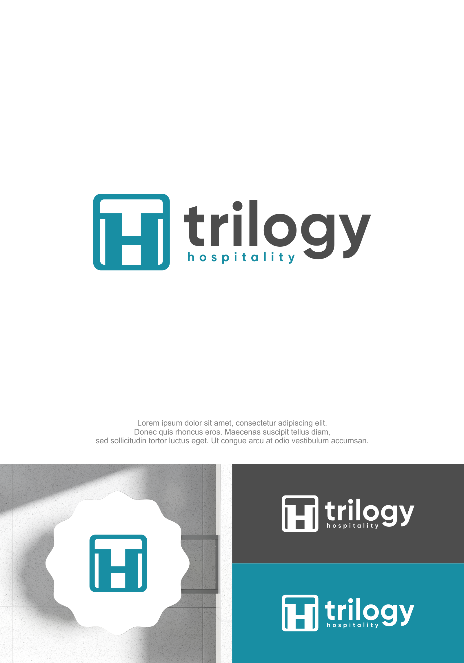 Logo-Design von M.Syaiful Huda für Trilogy Hospitality | Design #33338772