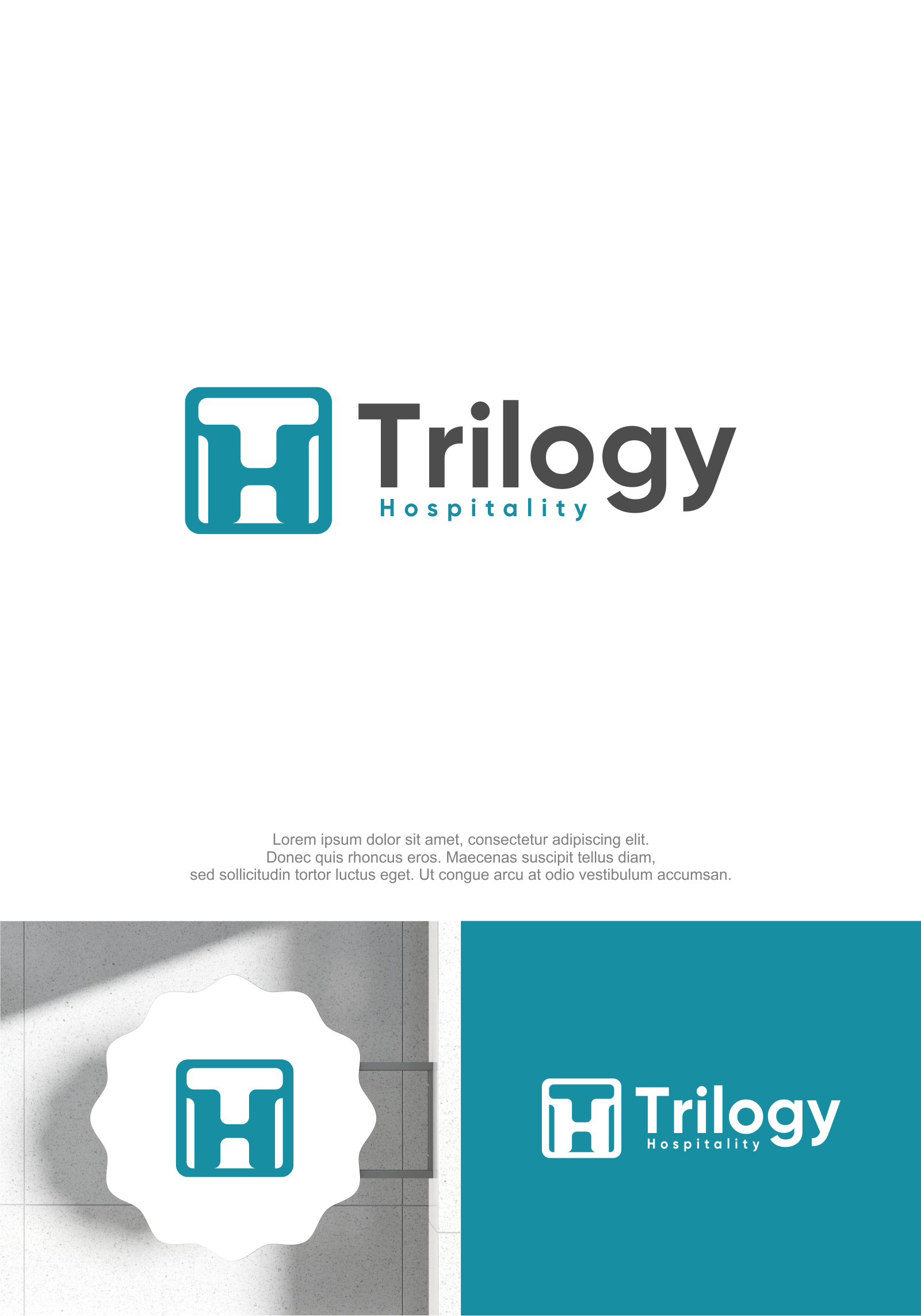 Logo-Design von M.Syaiful Huda für Trilogy Hospitality | Design #33348786