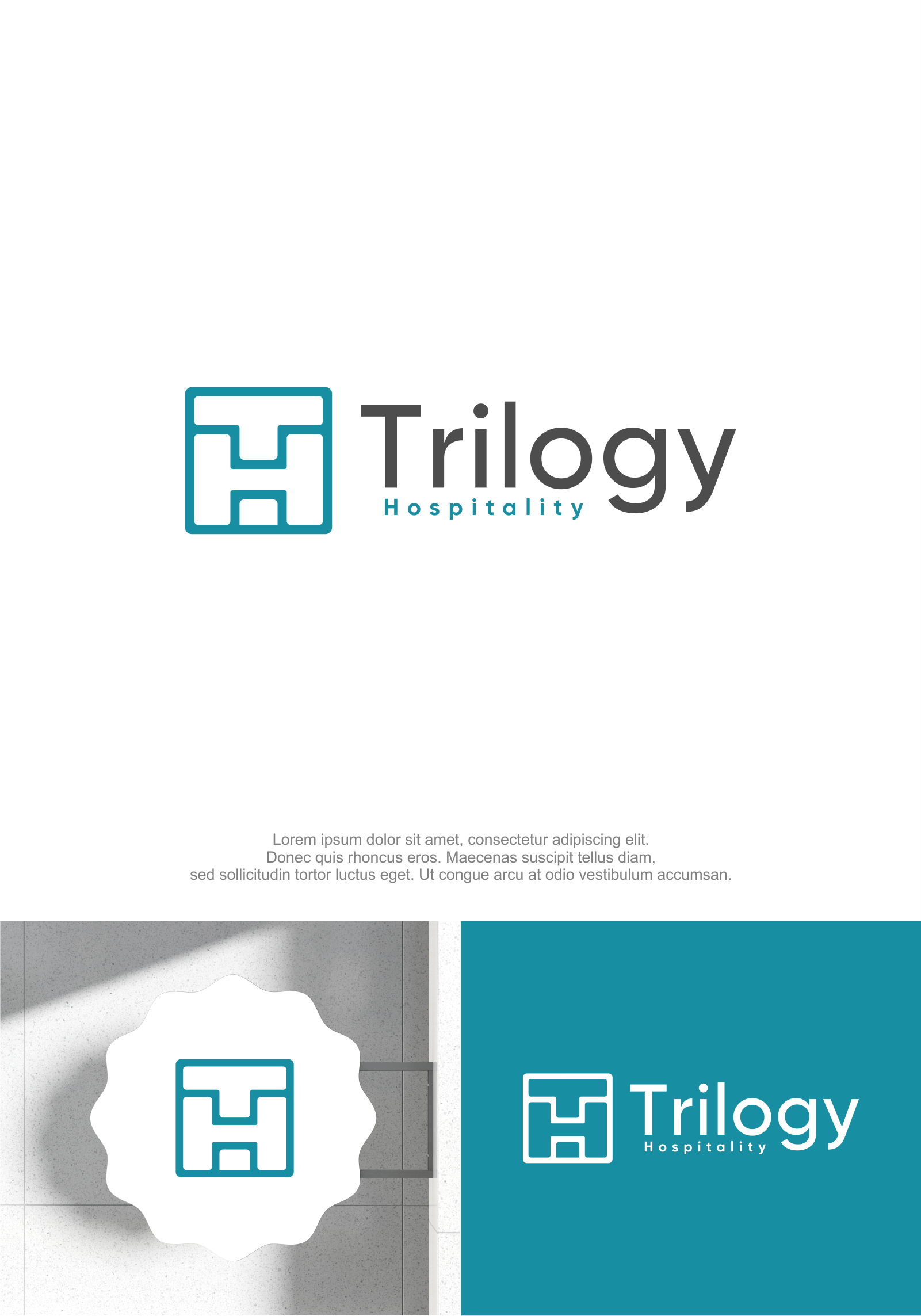 Logo-Design von M.Syaiful Huda für Trilogy Hospitality | Design #33361083