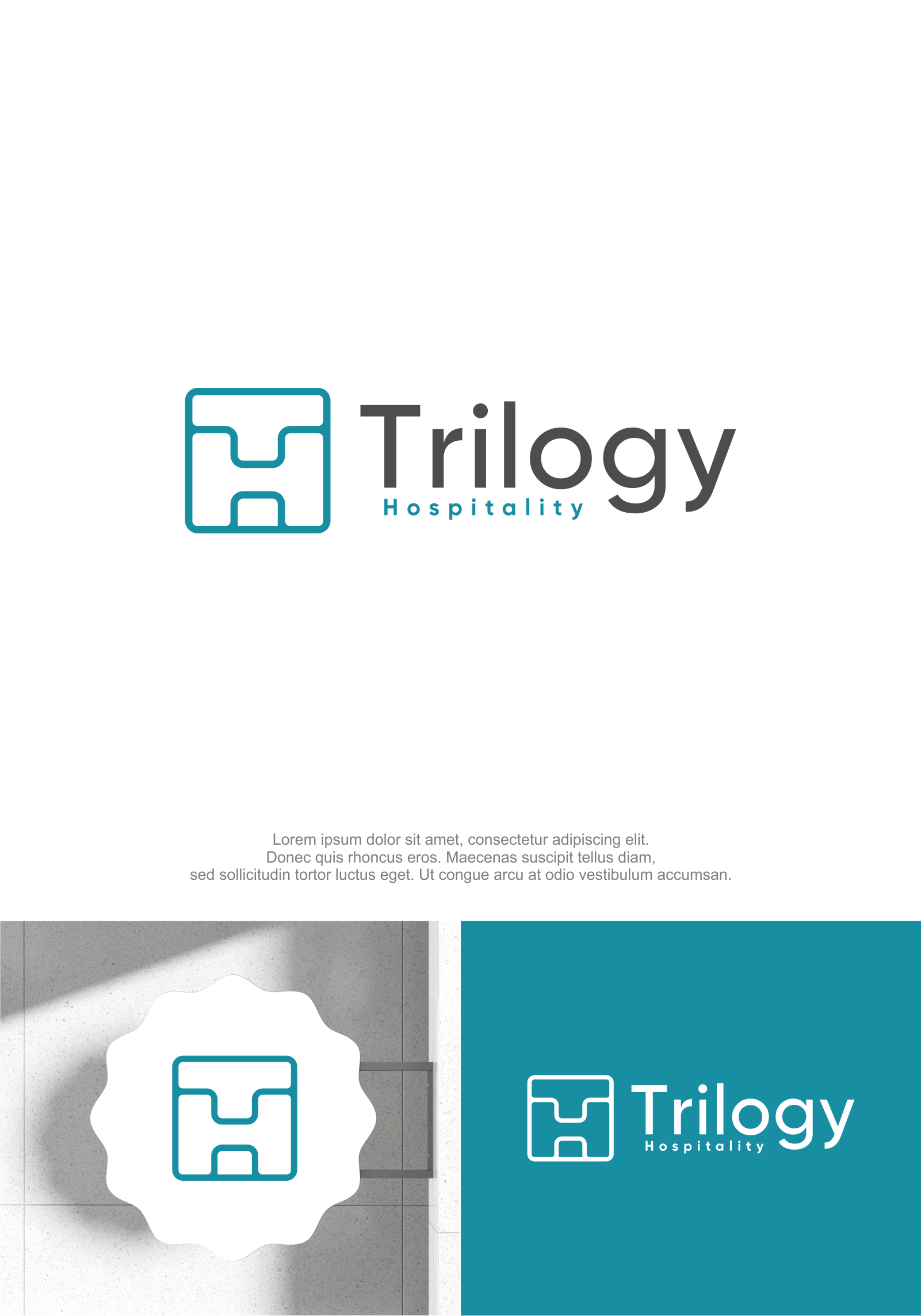 Logo-Design von M.Syaiful Huda für Trilogy Hospitality | Design #33362703